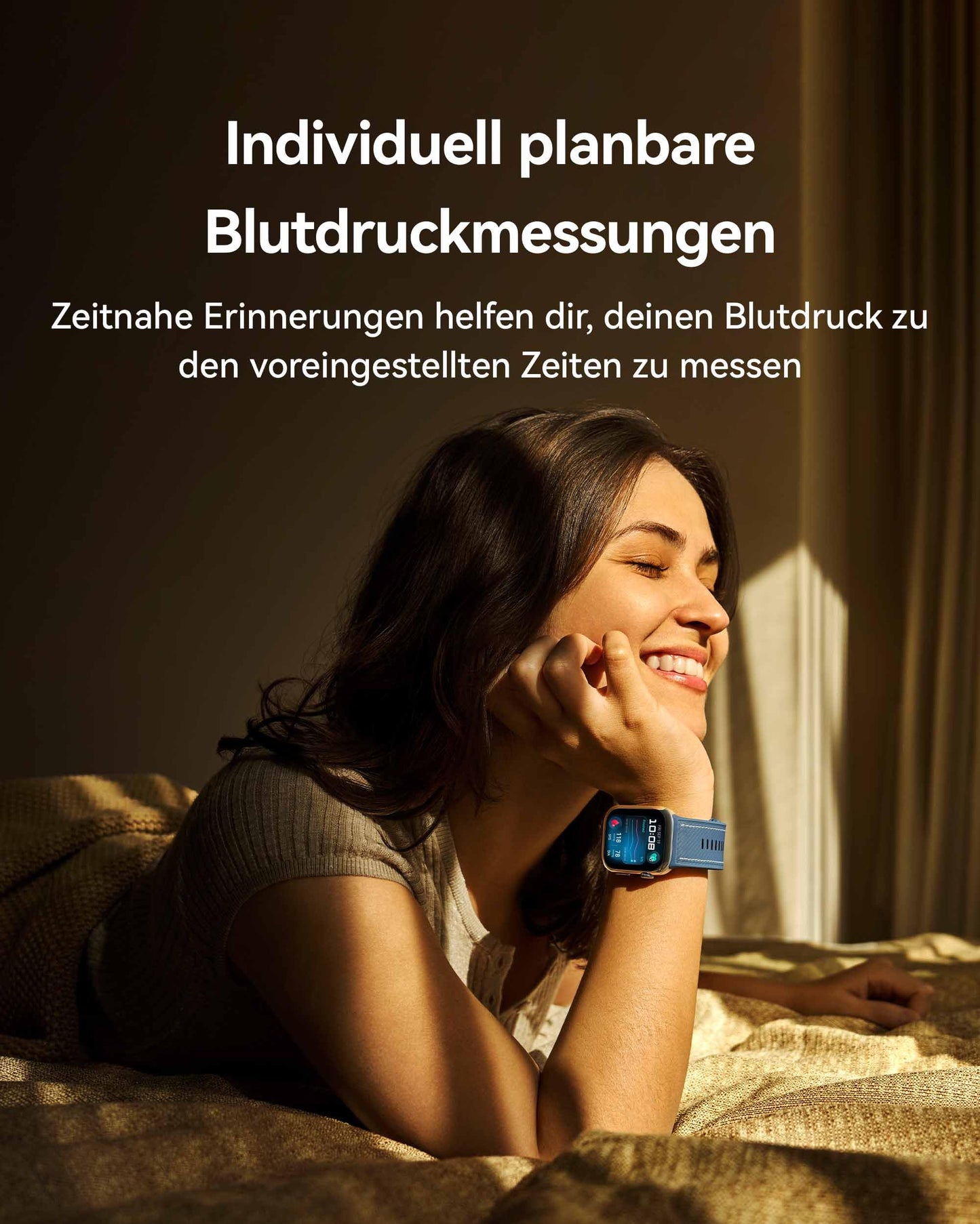 HUAWEI Watch D2 Smartwatch, 1.82" AMOLED, ECG, Blue - Luca-B29
