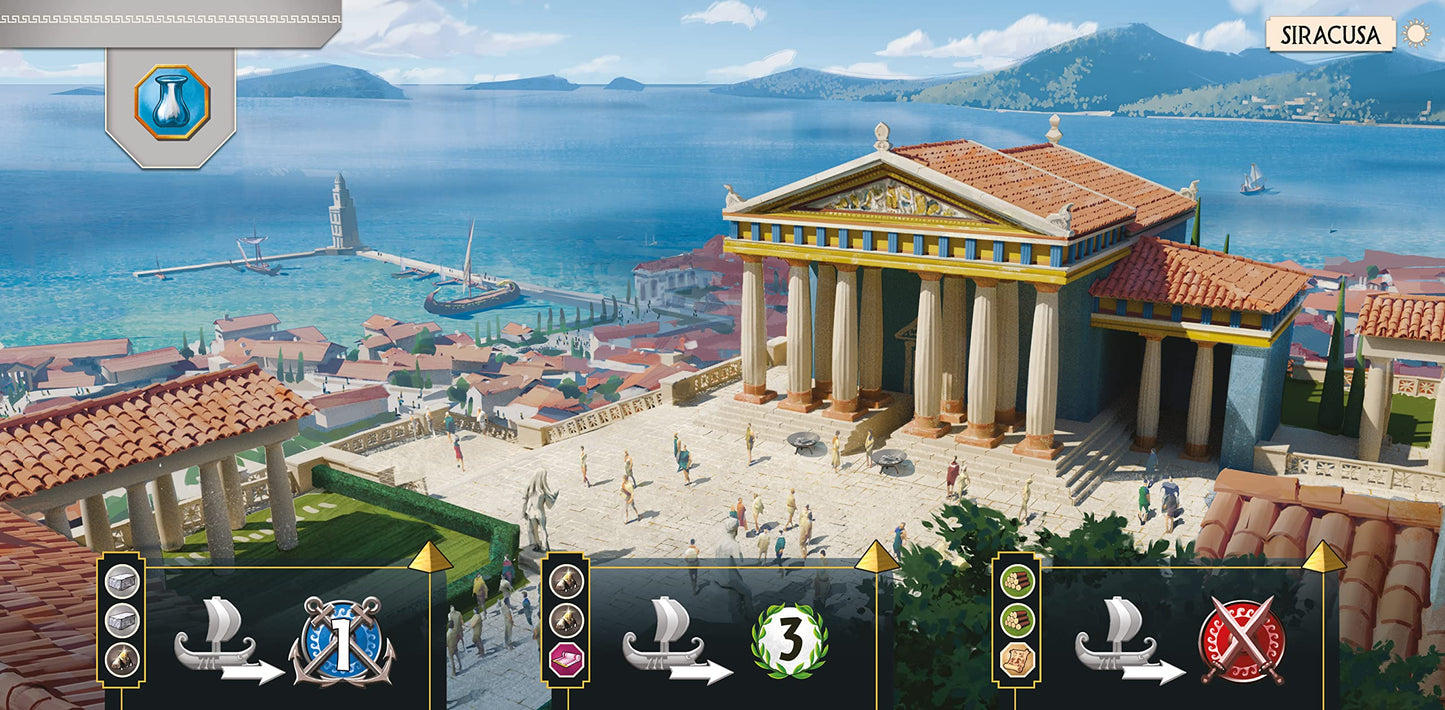 Asmodee | Repos Production | 7 Wonders – Armada | Extension | Connoisseur game | Strategy game | 3-7 players | From 10+ years | 30+ minutes | German - RPOD0025