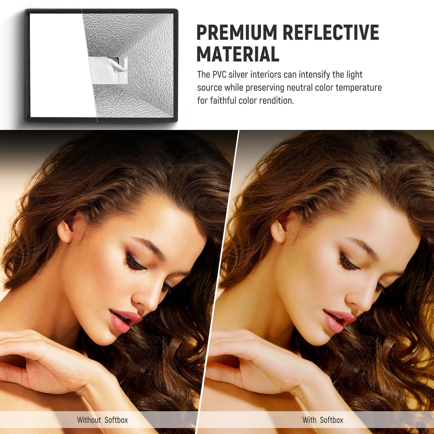 NEEWER improved flash diffuser flash softbox, foldable, pack of 2, (5.9"/15cm octagon, 6" x 5" rectangular) for Z2 Z1 V1 round head flashes and compatible with Godox Sony Nikon Canon flash, NS5P