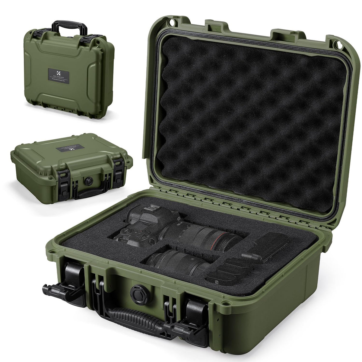 K&F CONCEPT Geantă pentru cameră, IP67 impermeabilă, rezistentă la șocuri, etanșă la praf. - KF13.1302V1
