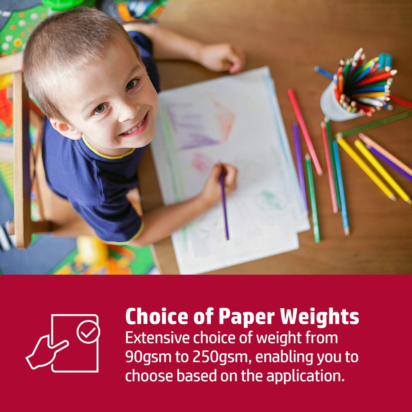 HP ColorChoice, CHP755, Digitaldruckpapier, 200g/m², A4, Paket zu 250 Blatt