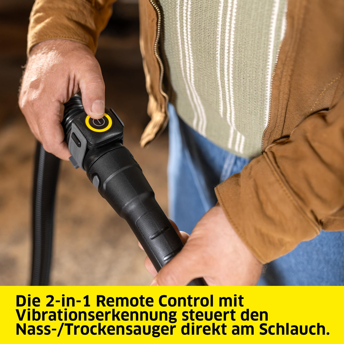 KÄRCHER Wet/Dry Vacuum WD 7 Control P S 30/6/35/T, Power: 1400 W - 1.628-385.0