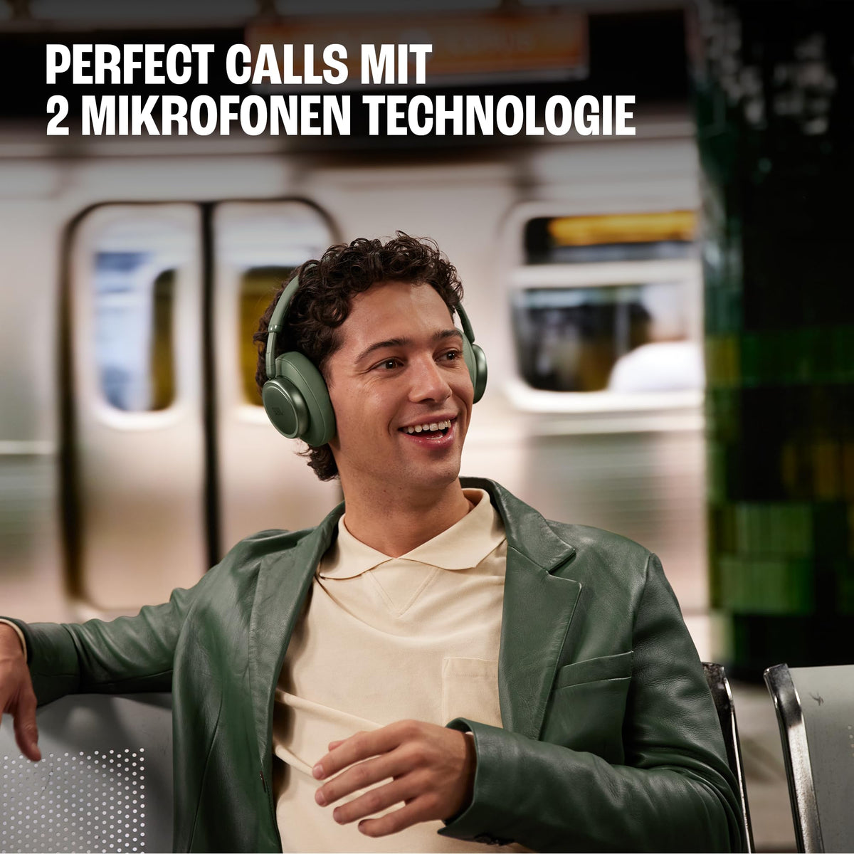 JBL Live 780NC Wireless Over-Ear Headphones with Noise Cancelling, Blue - JBLLIVE780NCBLU
