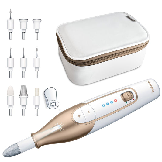 Beurer MP 64 manicure/pedicure set, electric nail care set with battery - MP064