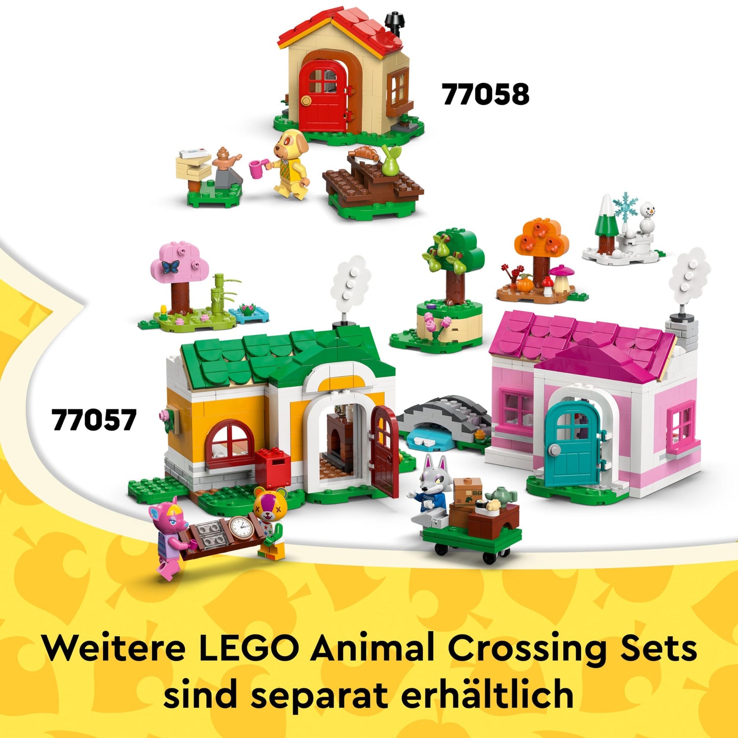 LEGO Animal Crossing - Eugen's Museum Collection - Interactive playset with Eugen & Liliane minifigures, dinosaur fossils & accessories - Gamer gift for girls and boys aged 7 and up - 77056