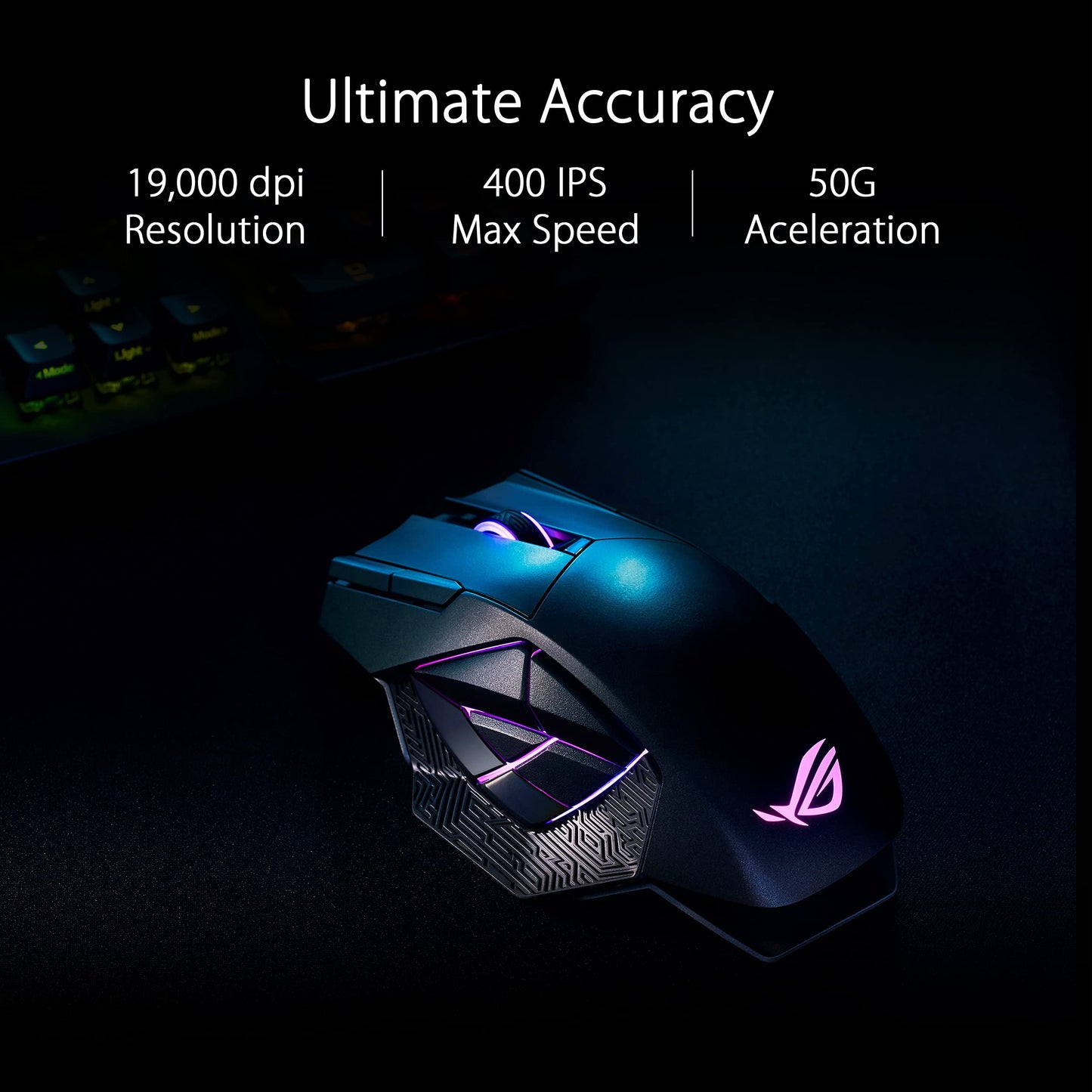 ASUS ROG Spatha X Gaming Mouse (Wireless - P707