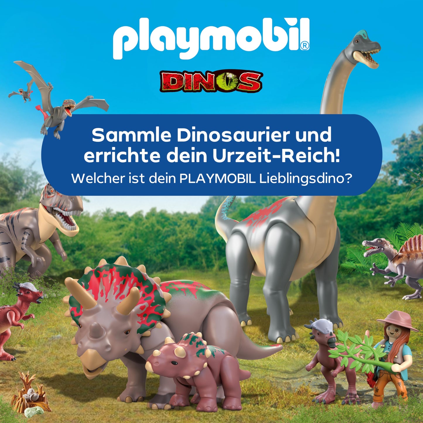 PLAYMOBIL | Dinosaurs | Spinosaurus Attack on Dino Excavation | Dinosaur Playset | action toy | Adventure toys for children aged 4 and up | 71820