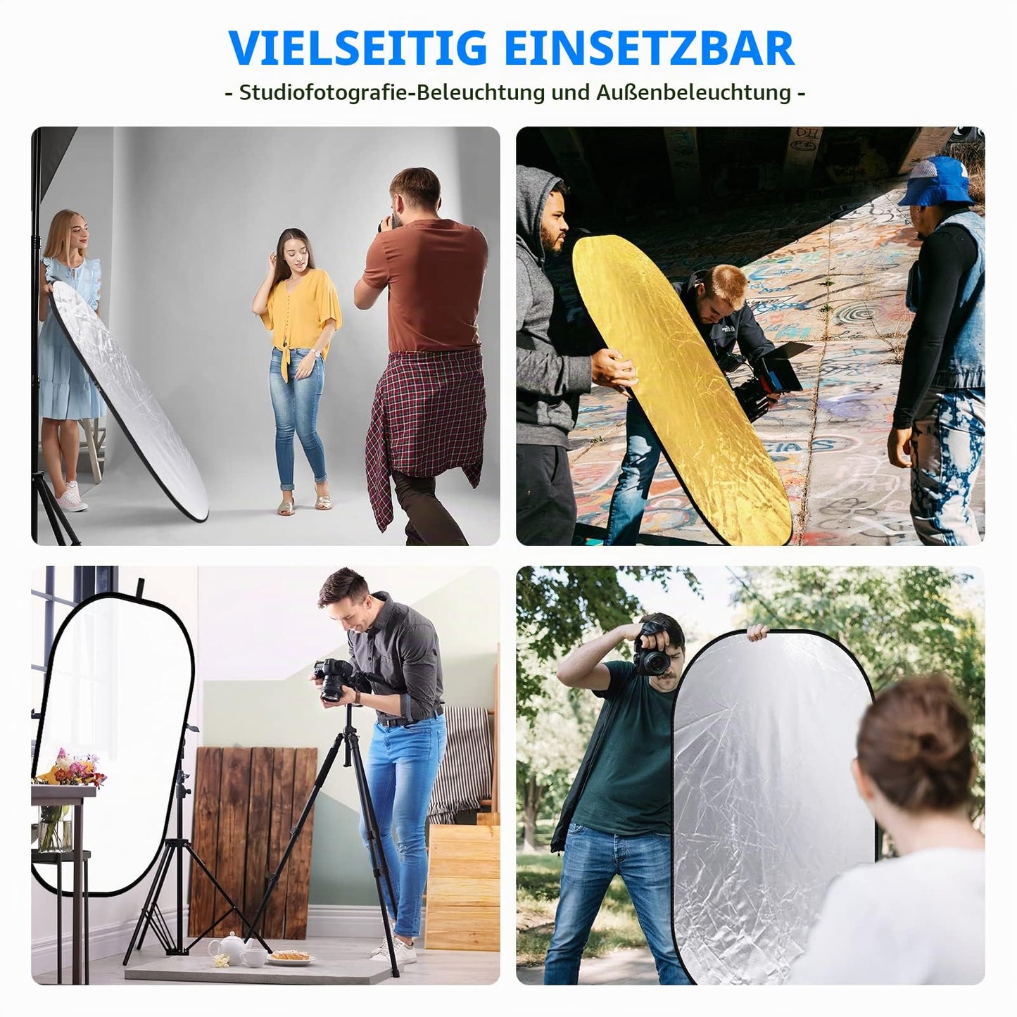NEEWER 40"x60"/100x150cm light reflector for photography - 10071556