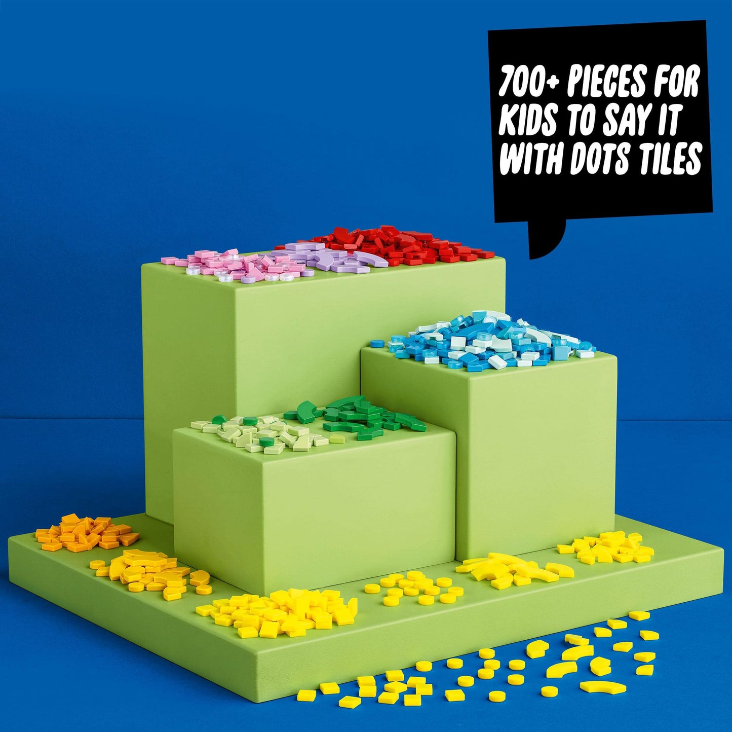 LEGO 41950 DOTS extension set XXL - messages, creative set for DIY message board for children, toy craft set with letter building blocks