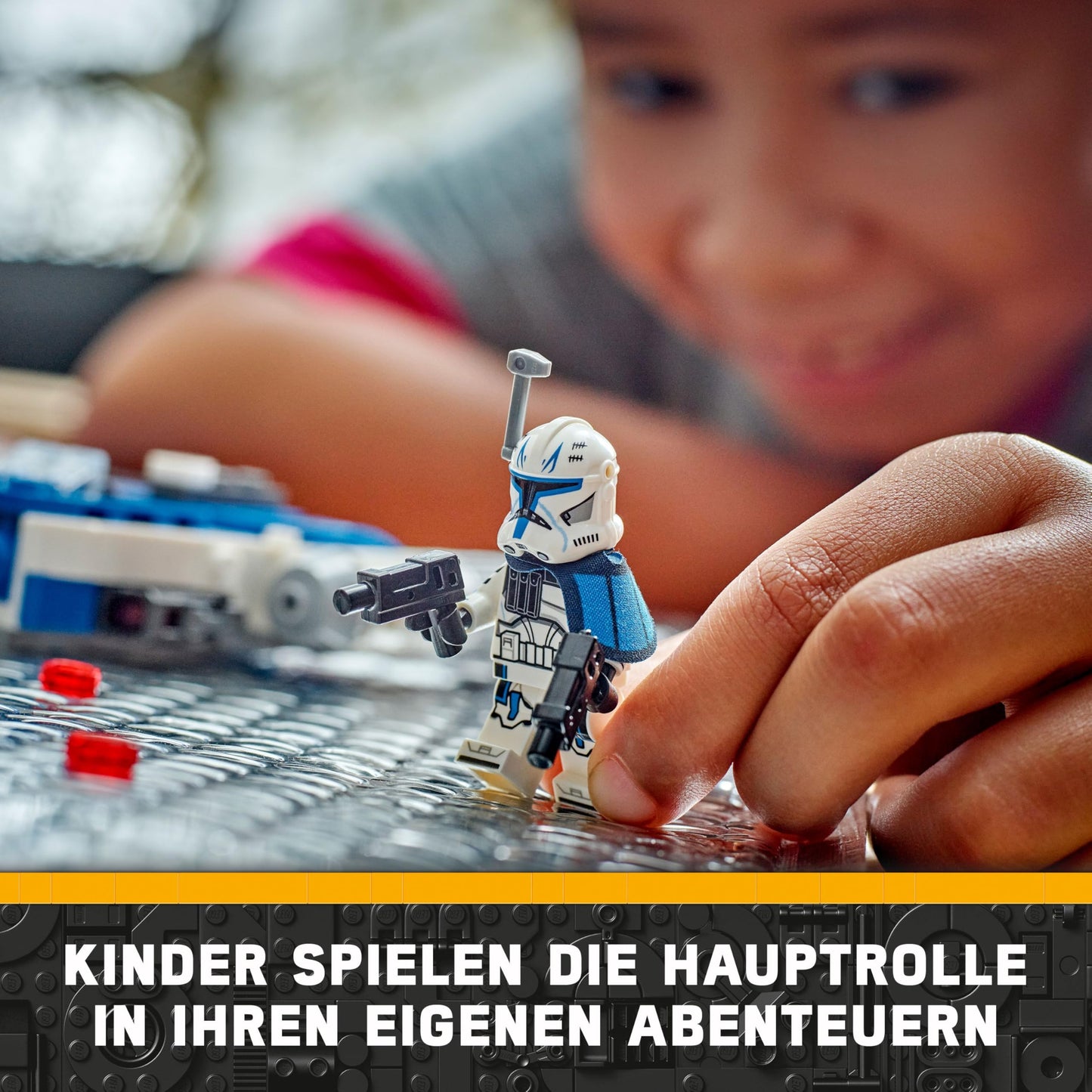 LEGO Star Wars Captain Rex Y-Wing Microfighter, buildable toy starship bricks to collect, gift idea for boys and girls aged 6 and up 75391