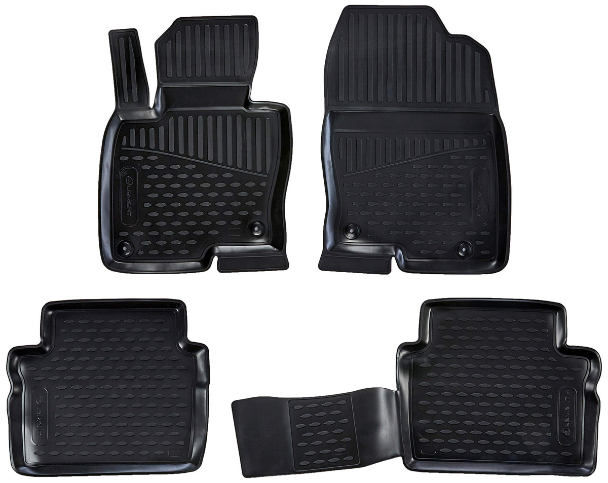 Element Custom Premium Anti-Slip Rubber Floor Mats - Mazda CX-5 - MAZDA
