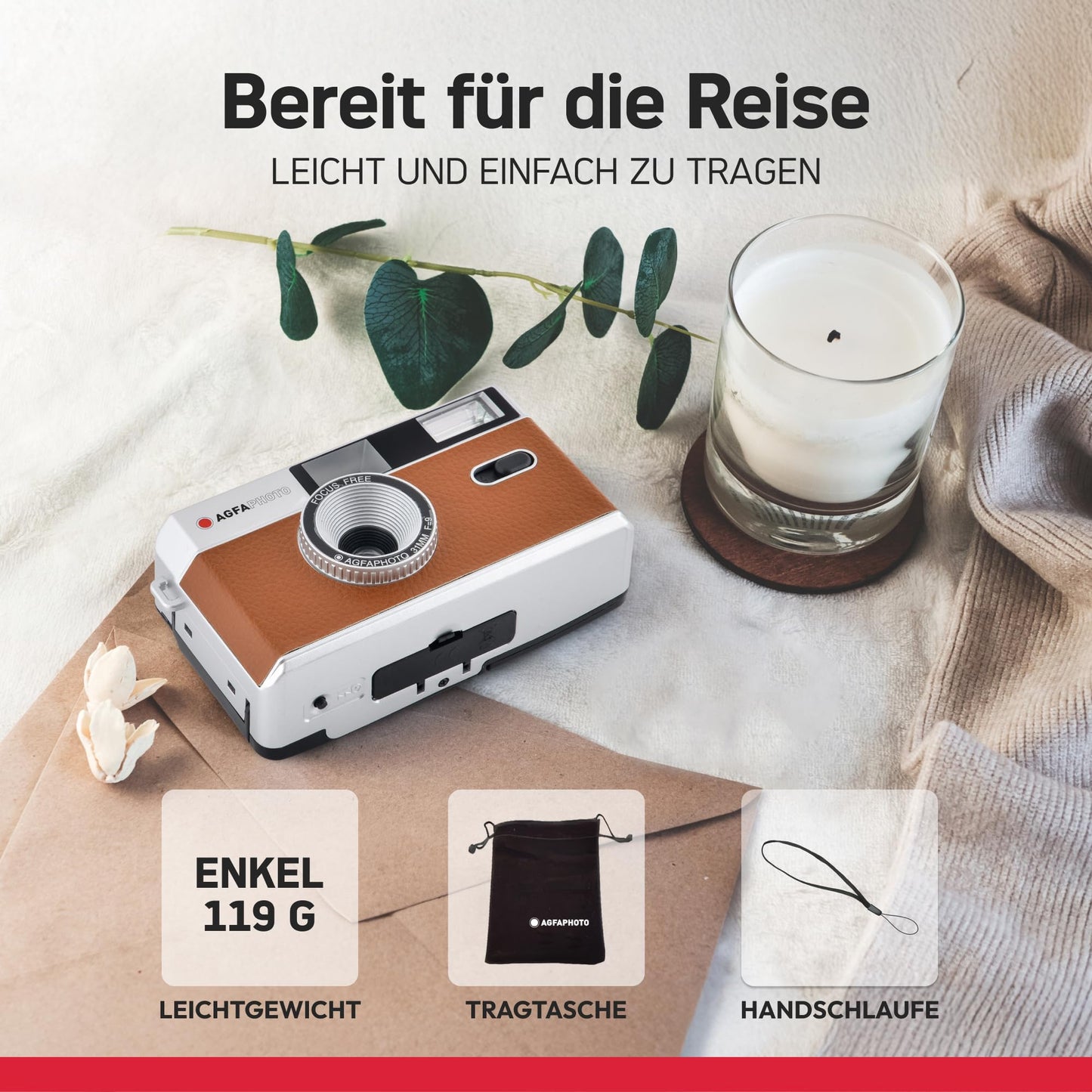 Agfa 35mm Reusable Compact Camera One Size - AG603004