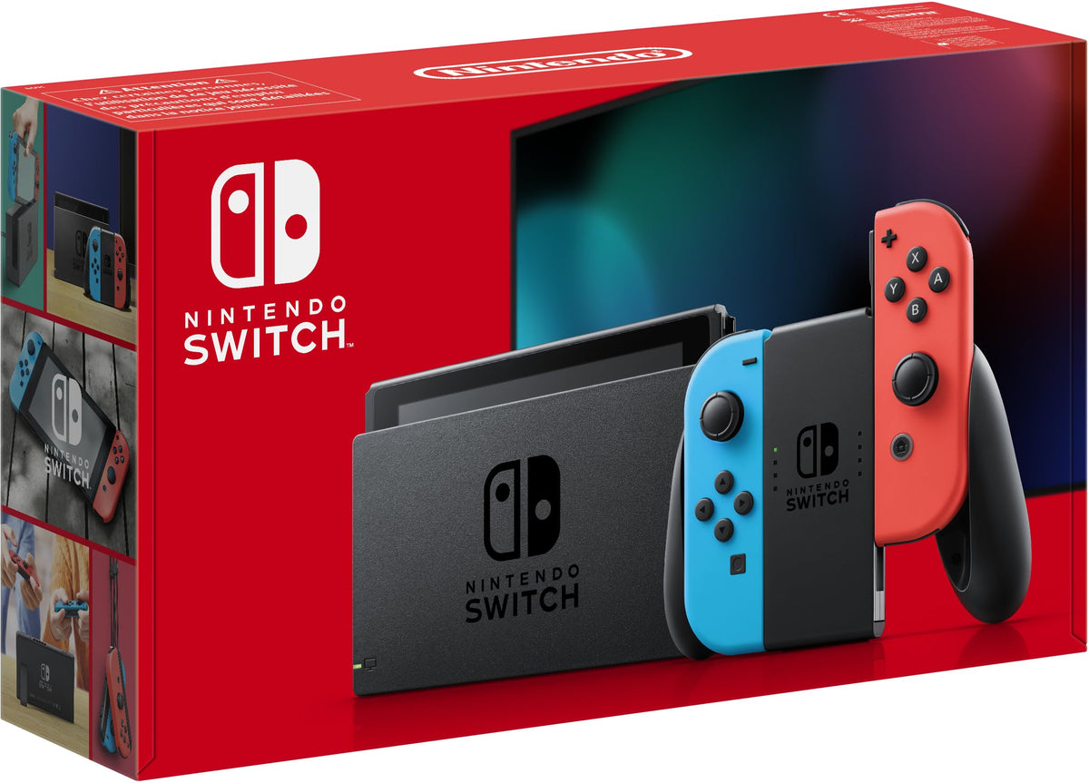 Nintendo Switch Console Neon Red/Neon Blue - 215525