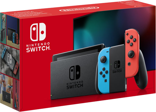 Nintendo Switch-Konsole Neon-Rot/Neon-Blau - 215525