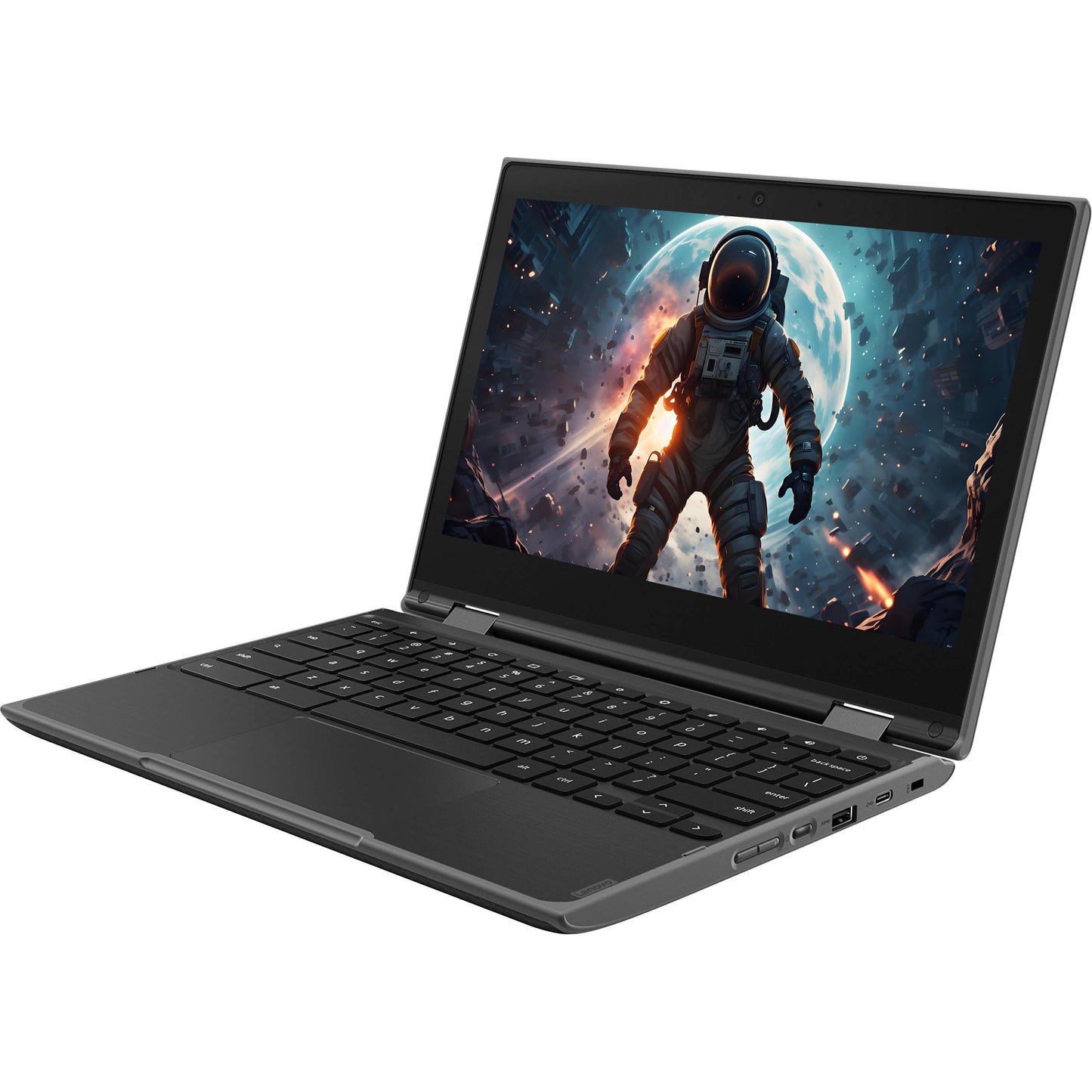 Lenovo Chromebook 300e 2 in 1 Touchscreen Laptop, 11.6 Inch (1366x768), Intel Celeron N4020, 4GB RAM, 32GB SSD, Japanese Keyboard, Chrome OS (Refurbished) - B0FVFM4M9K