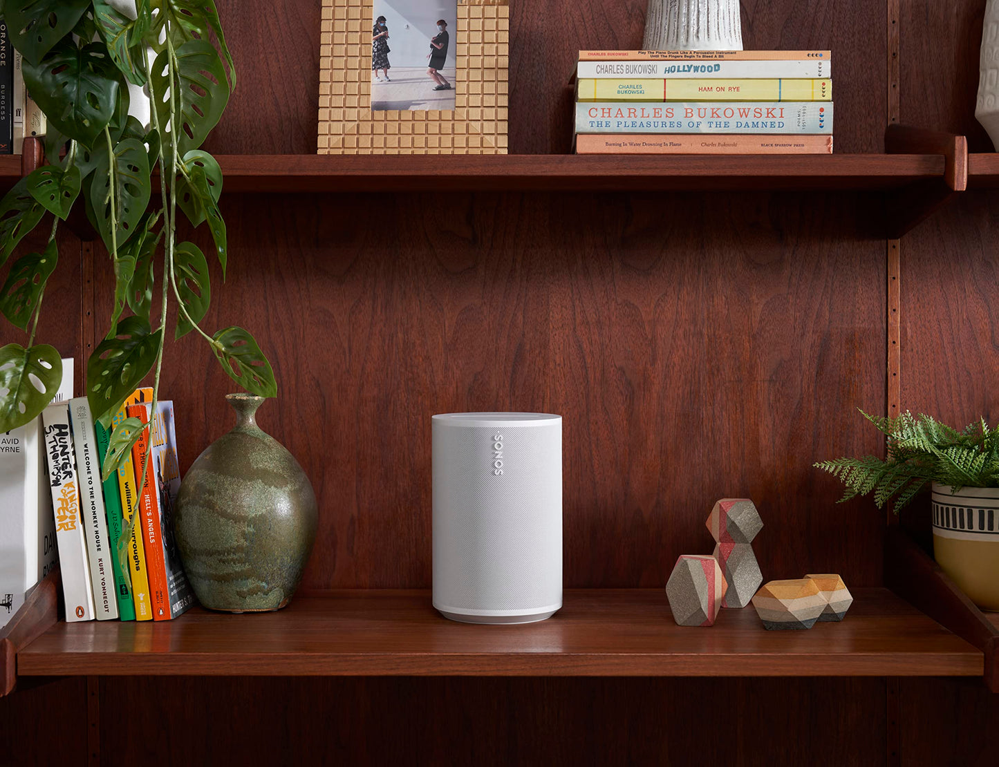Sonos Era 100 | Smart speaker with WiFi, Bluetooth, compatible with Amazon Alexa - white - E10G1EU1