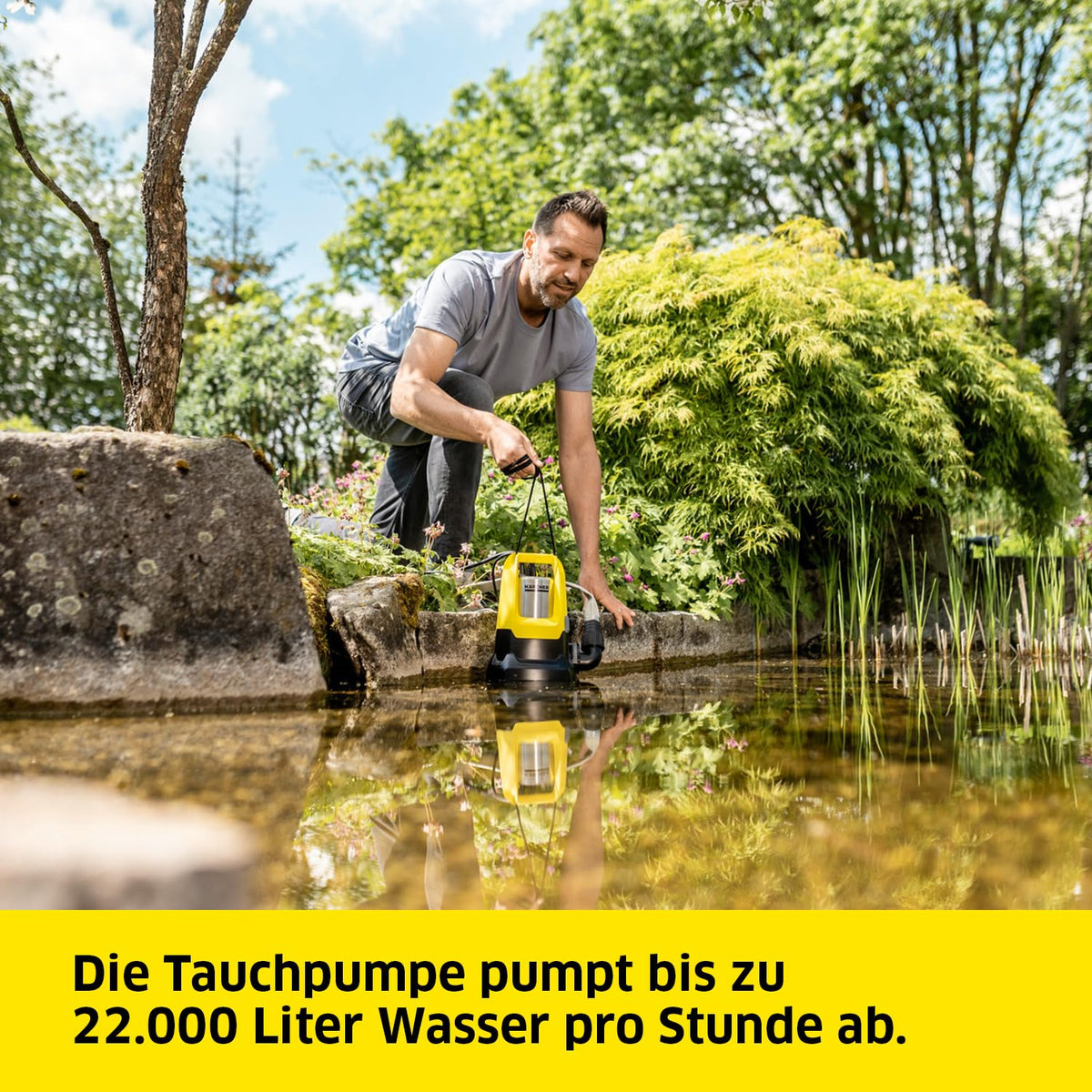 Kärcher Dirty Water Submersible Pump SP 22.000 Dirt Level Sensor - 1.645-851.0