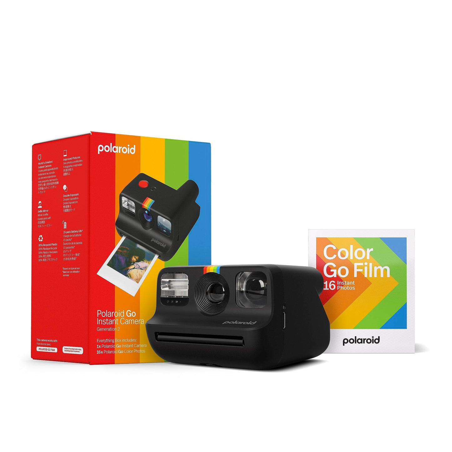 Everything Box Polaroid Go Generation 2 Black - 6280