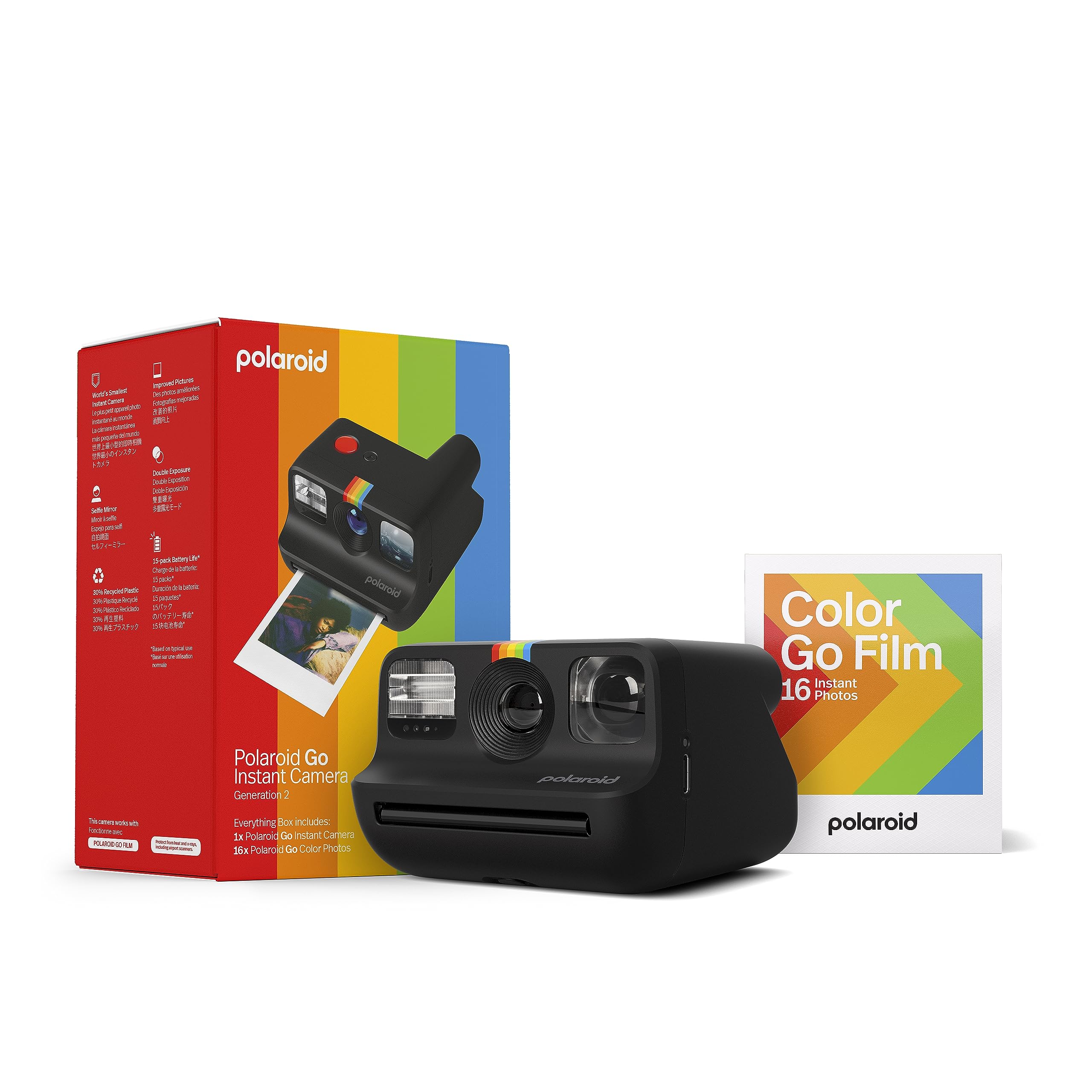 Everything Box Polaroid Go Generation 2 Black - 6280