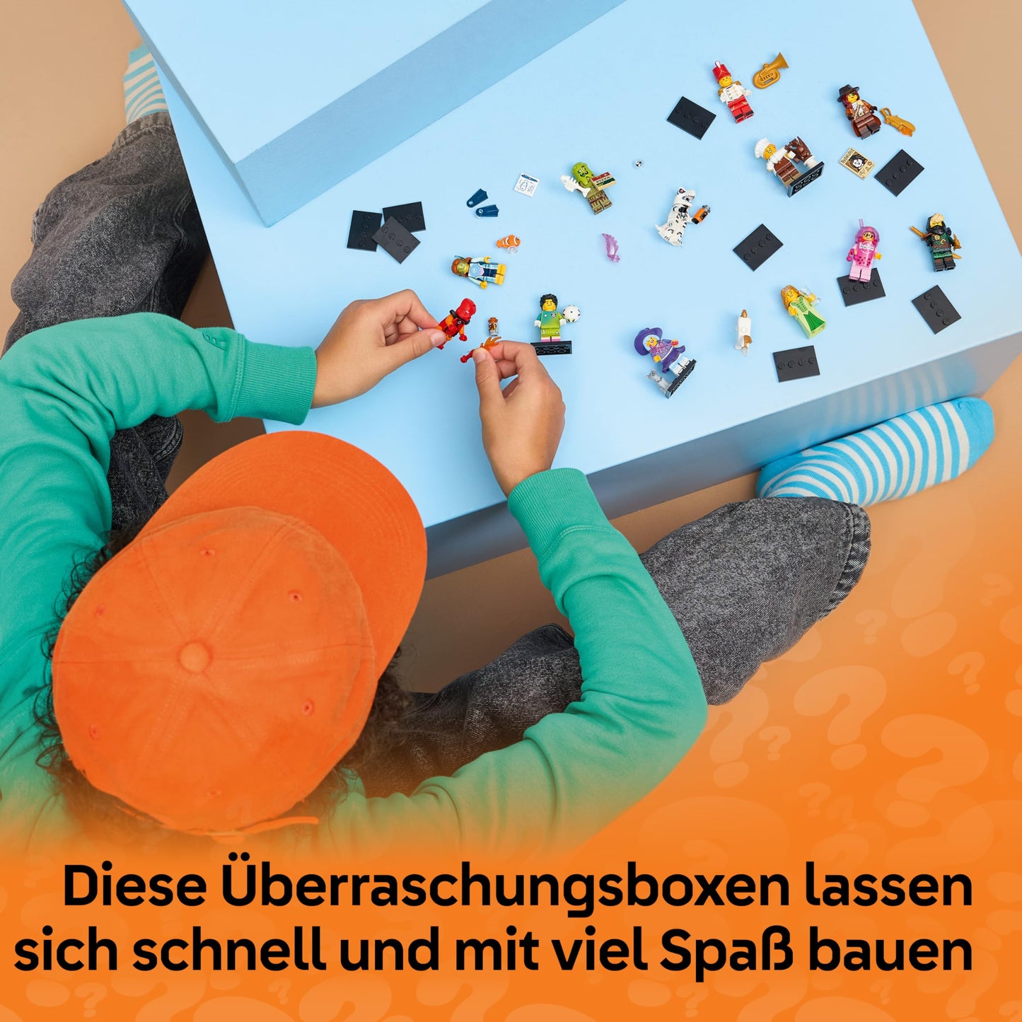 LEGO Minifigures Series 29 - surprise box with 1 of 12 collectible figures - figures including goalkeeper & unicorn elf - party bag for boys and girls aged 6 and over - 71052