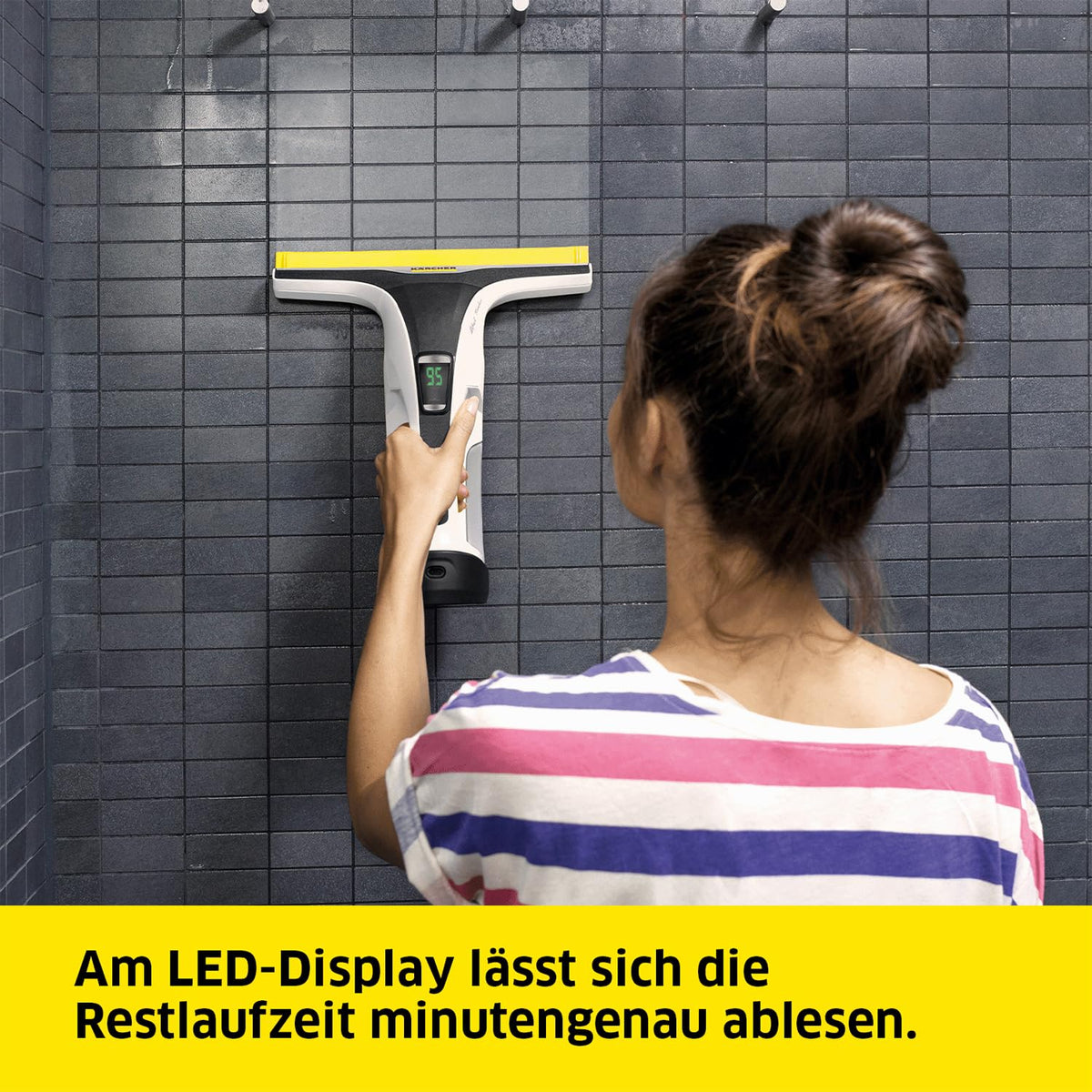 KÄRCHER Battery Window Vacuum WV 7 Signature Line, Battery Life: 100 min - 1.633-780.0