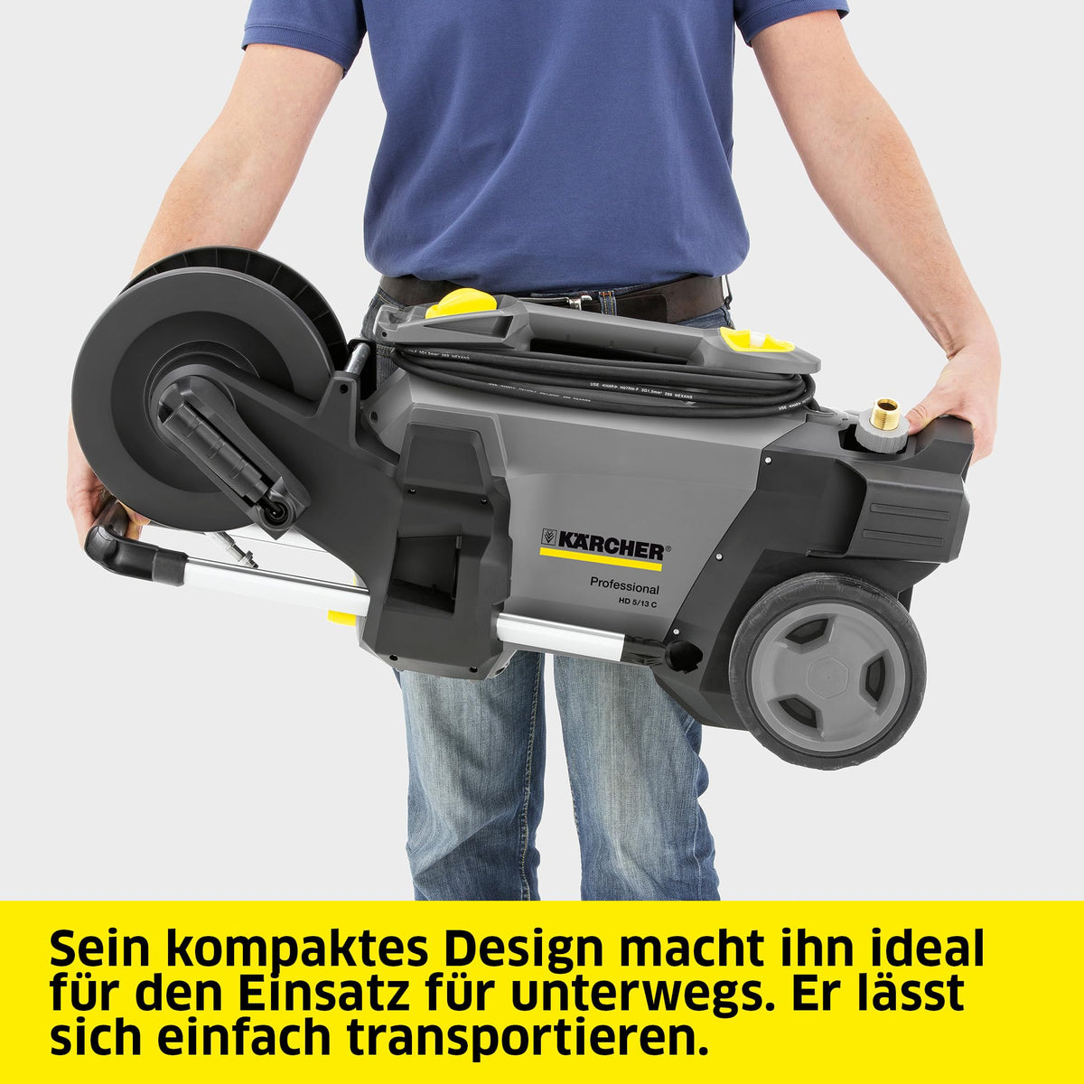 Kärcher Professional Cold Water High Pressure Cleaner HD 6/13 CX Plus - 1.520-952.0