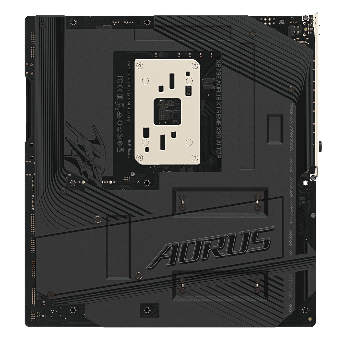 GIGABYTE X870E AORUS Xtreme X3D AI TOP Motherboard - Supports AMD Ryzen 9000 Series CPUs, 24+2+2 phase VRM, up to 9000MHz DDR5 (O.C.), 2x PCIe 5.0 M.2 + 3x PCIe 4.0 M.2, Wi-Fi 7, 10GbE LAN, USB 4