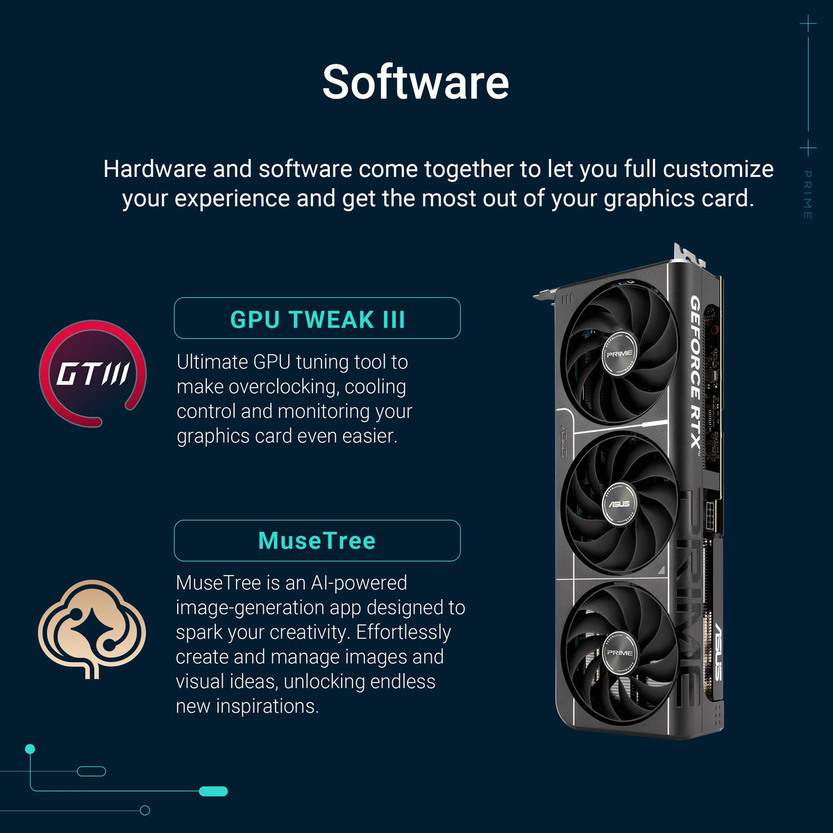 ASUS Prime GeForce RTX 5060 Ti 16GB GDDR7 OC Edition Gaming Graphics Card - PRIME-RTX5060TI-O16G