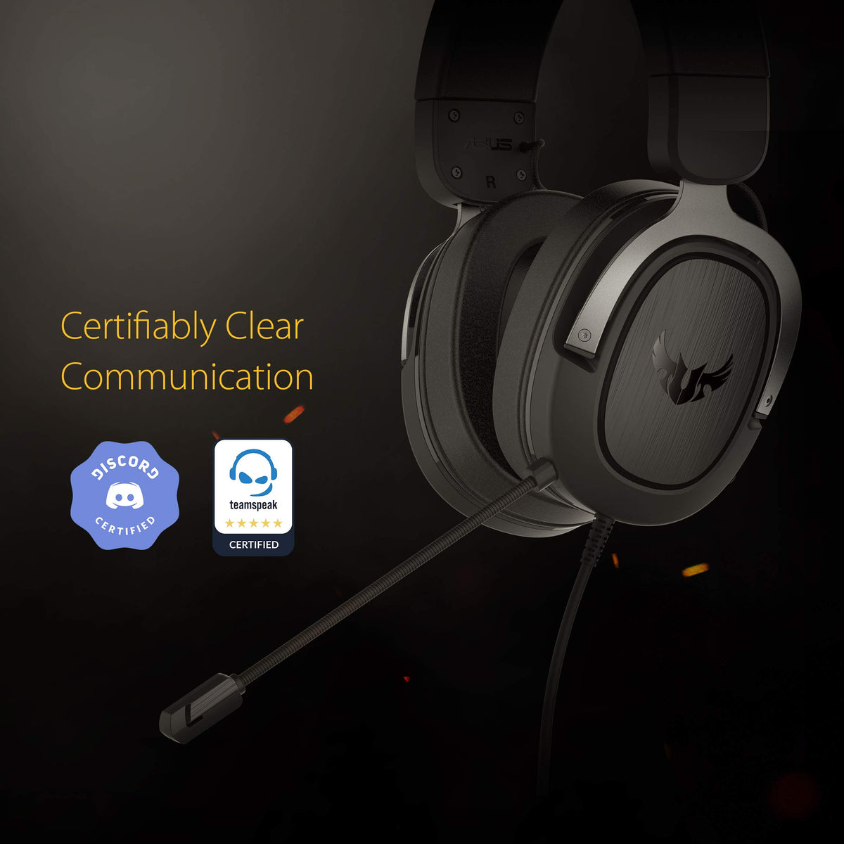 ASUS TUF Gaming H3 Headset | black/Gun Metal - 90YH028G-B1UA00