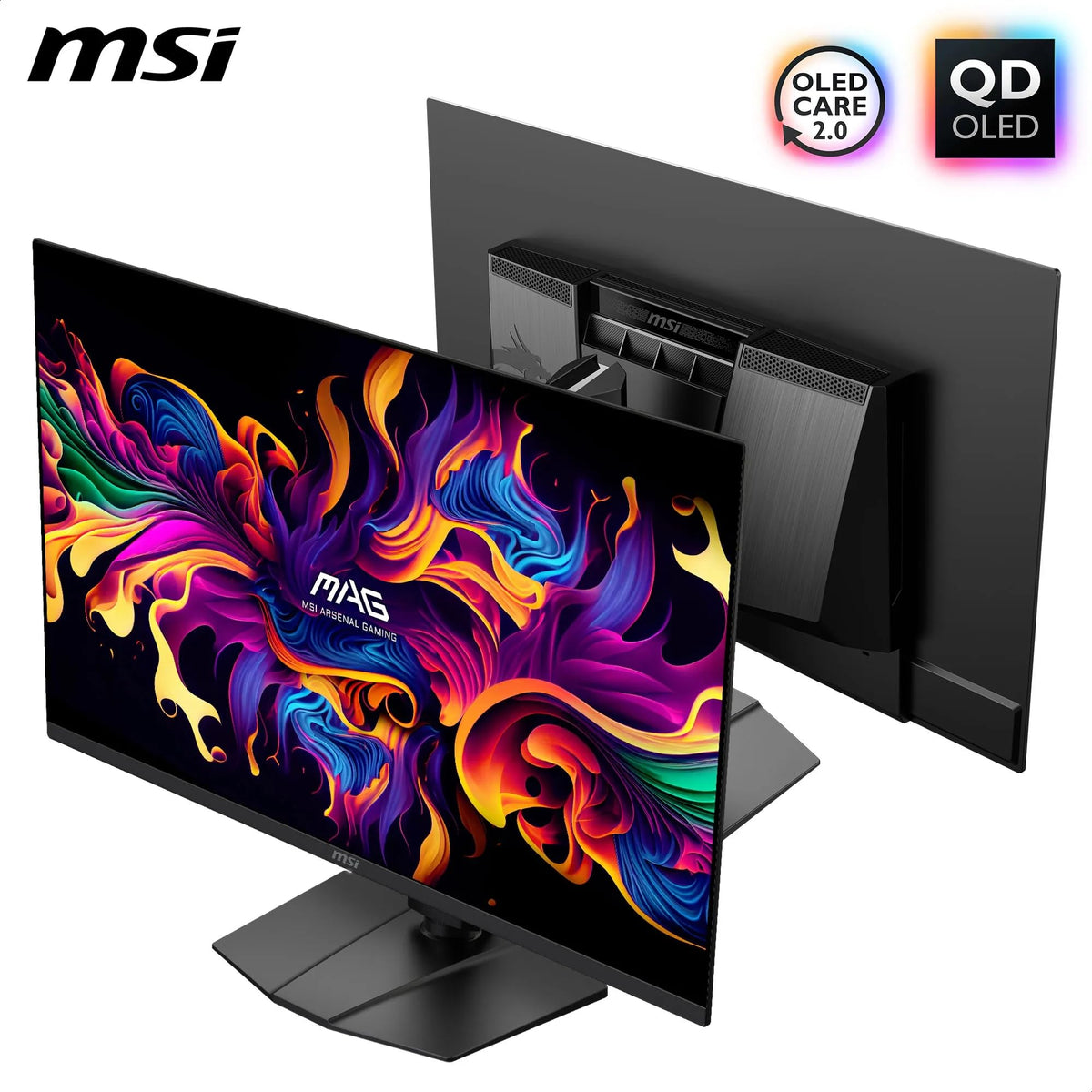 MSI MAG 322UPA QD-OLED E16 – Monitor de gaming de 32" 4K-QD-OLED cu 165 Hz, 0,03 ms, DisplayHDR True Black 400, precum și compatibilitate FreeSync Premium și G-SYNC. - 4711377389563
