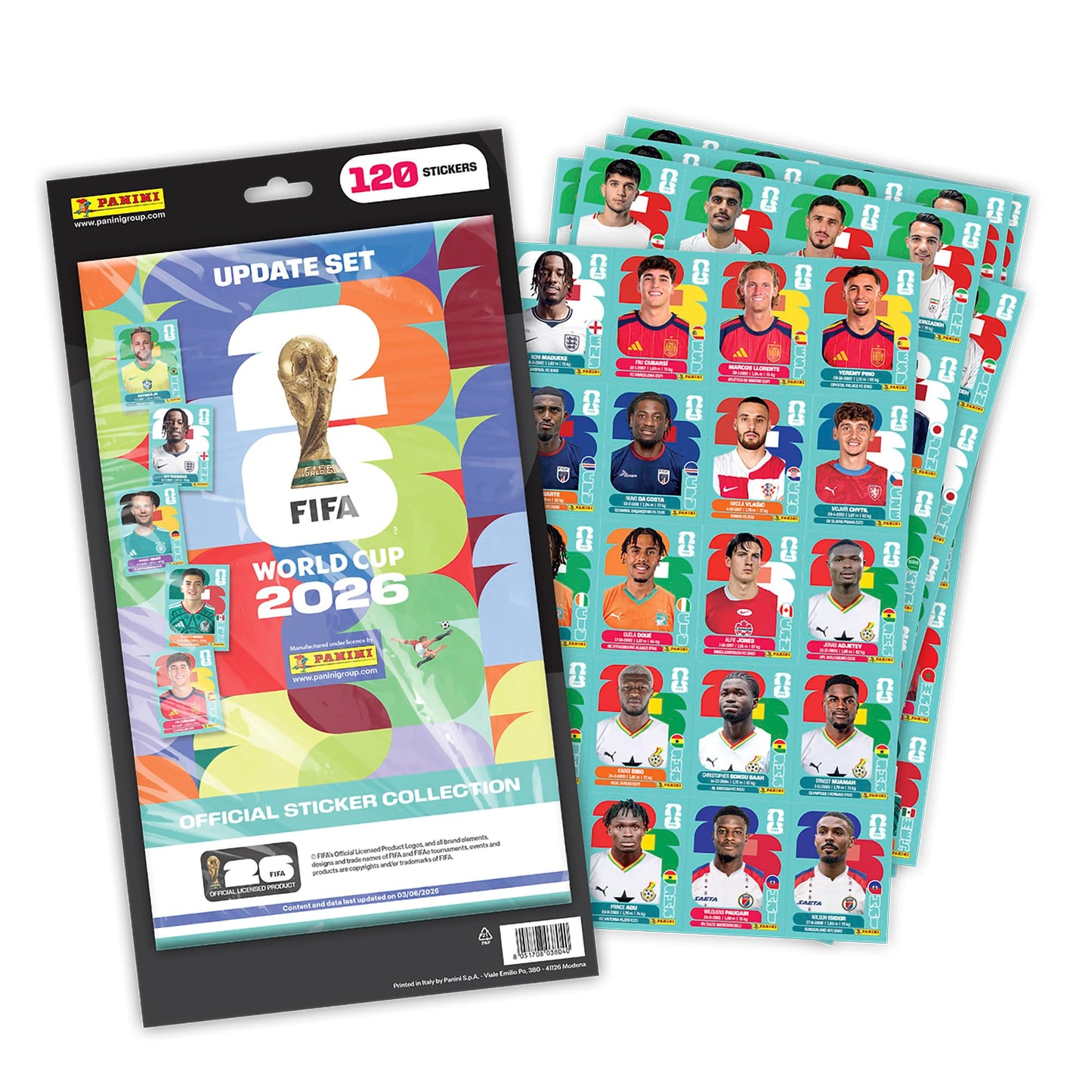 FIFA World Cup 2026 Sticker Collection Update Set - WC26STUS