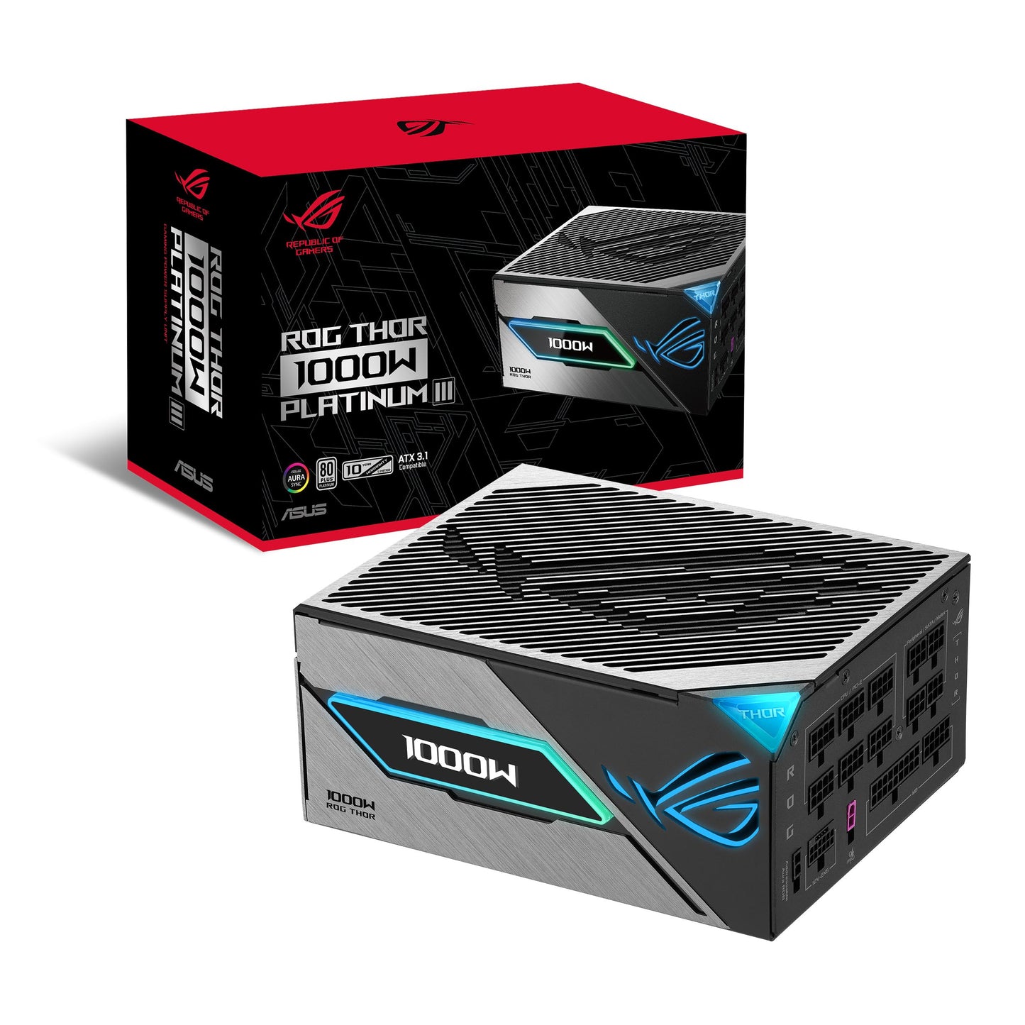 ASUS ROG Thor 1000W Platinum III gaming power supply - 90YE00V3-B0NA00