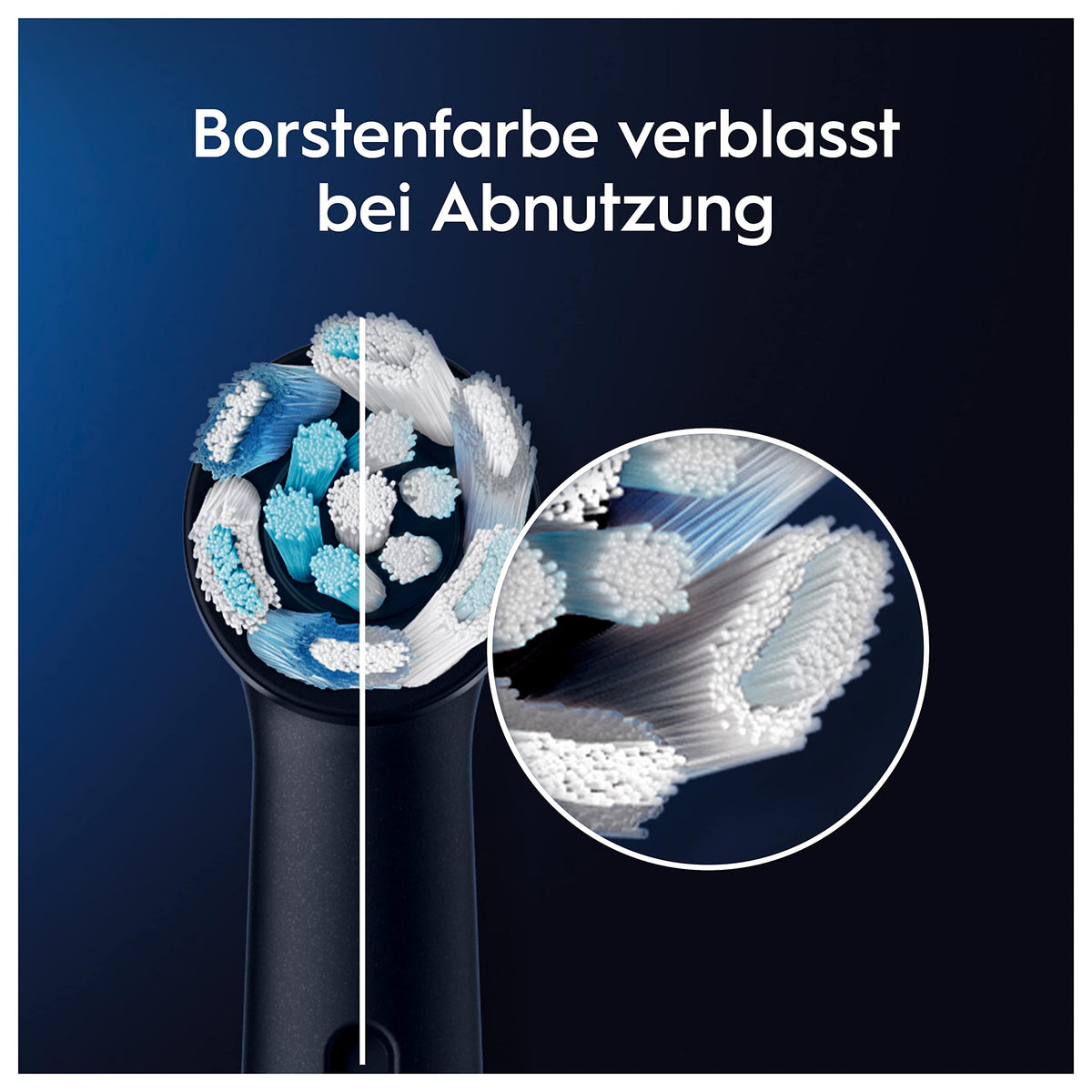 Oral-B iO Periuțe de schimb pentru periuța electrică, 6 bucăți, curățare dentară cu tehnologia iO, cap de periuță, negru - 4210201418184