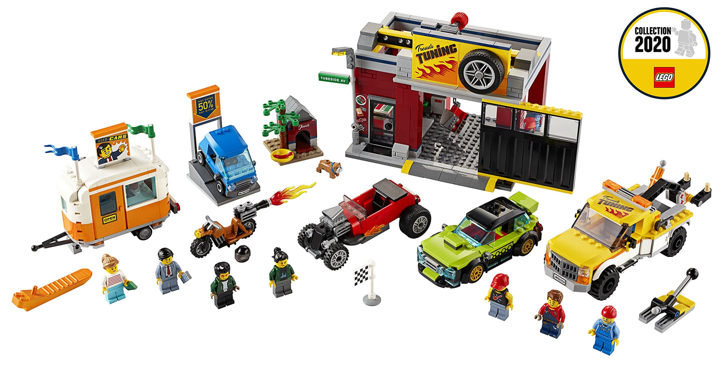 LEGO 60258 City Nitro Wheels Tuning Workshop