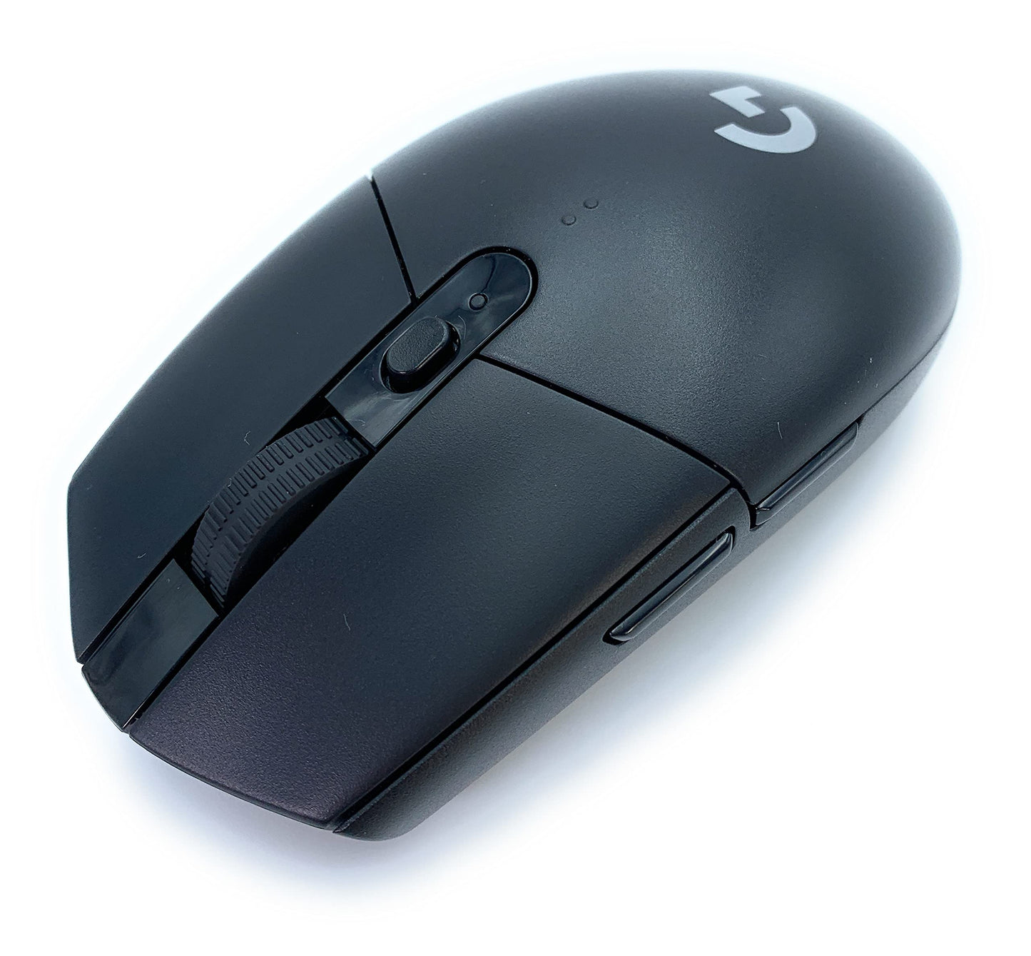 Logitech G G305 Lightspeed wireless gaming mouse with Hero 12K DPI sensor, wireless connection, 6 programmable buttons, 250 hours of battery life, lightweight, PC/Mac - black - 910-005283