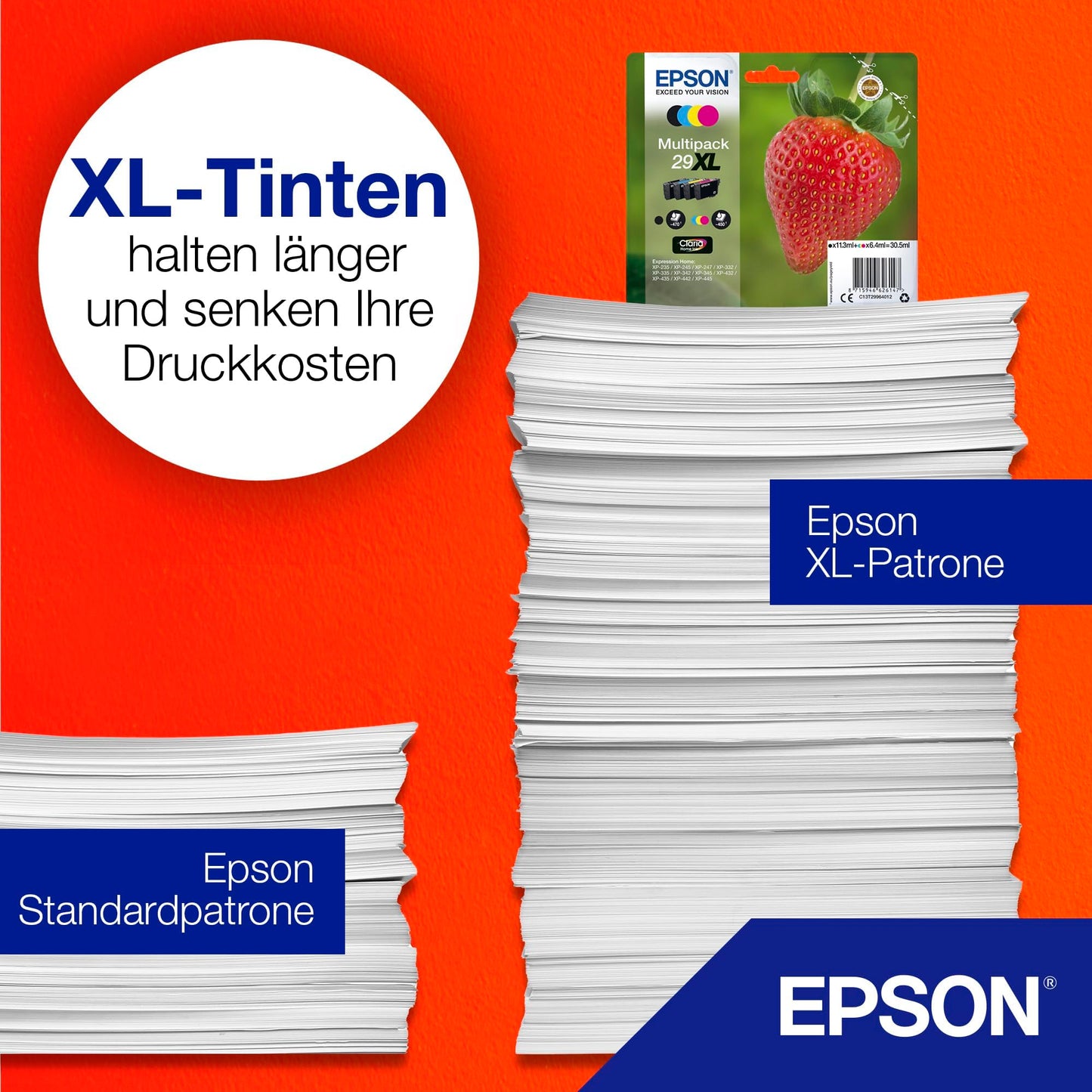 Epson 29 Strawberry Cyan Ink Cartridge (T2982)