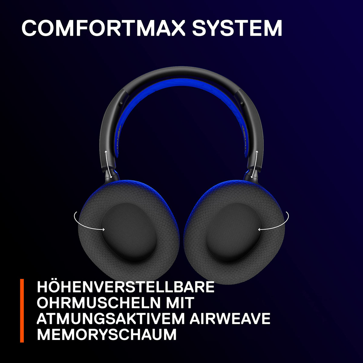 SteelSeries Arctis Nova 7P Wireless Multi-Platform Gaming Headset – PS5, PC – Magnetic Neodymium Drivers – 2.4 GHz + Mixable Bluetooth Sound – 38 Hours Battery Life – ClearCast Gen 2 AI Microphone - 61559