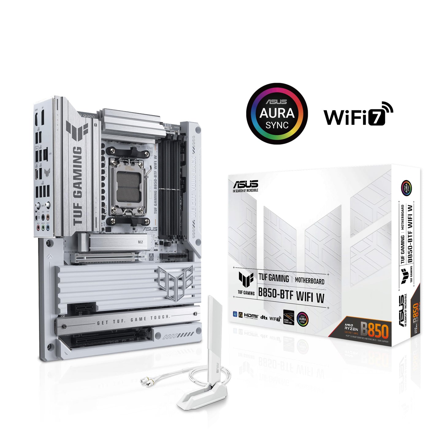 ASUS TUF Gaming B850-BTF WiFi W motherboard socket AMD AM5 - 90MB1KW0-M0EAY0