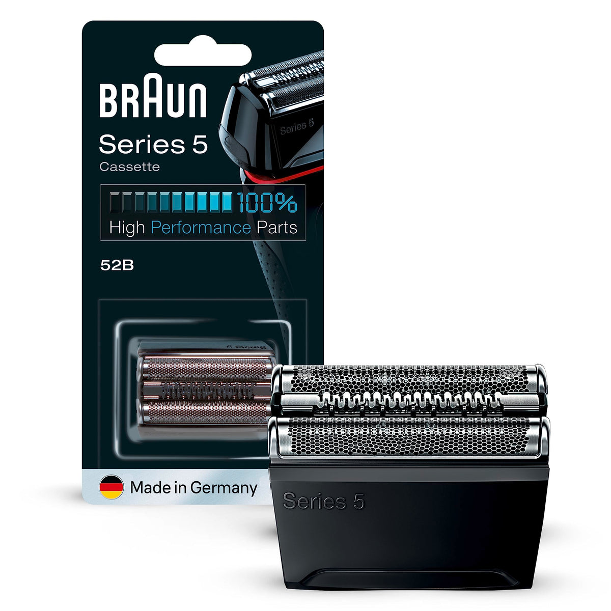 Braun aparat de ras electric cap de tăiere Series 5, 52B, Negru - 072164