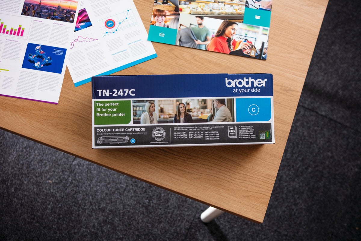 Brother Toner 2300 Pages Original Ink Cartridge Cyan - BA78759