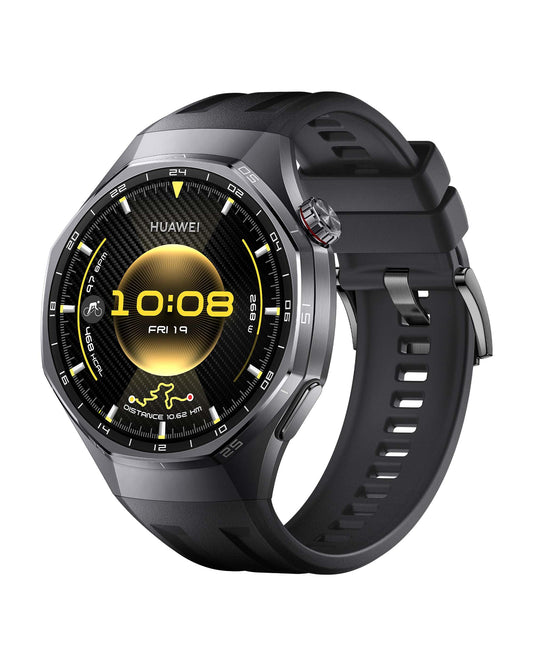 HUAWEI Watch GT 6 Pro Smartwatch, GPS, ECG, 1.47" AMOLED display, up to 21 days battery, comprehensive cycling features, 100+ sports modes, compatible with Android™ & iOS, health monitoring, black, 46mm - Atum-B29F