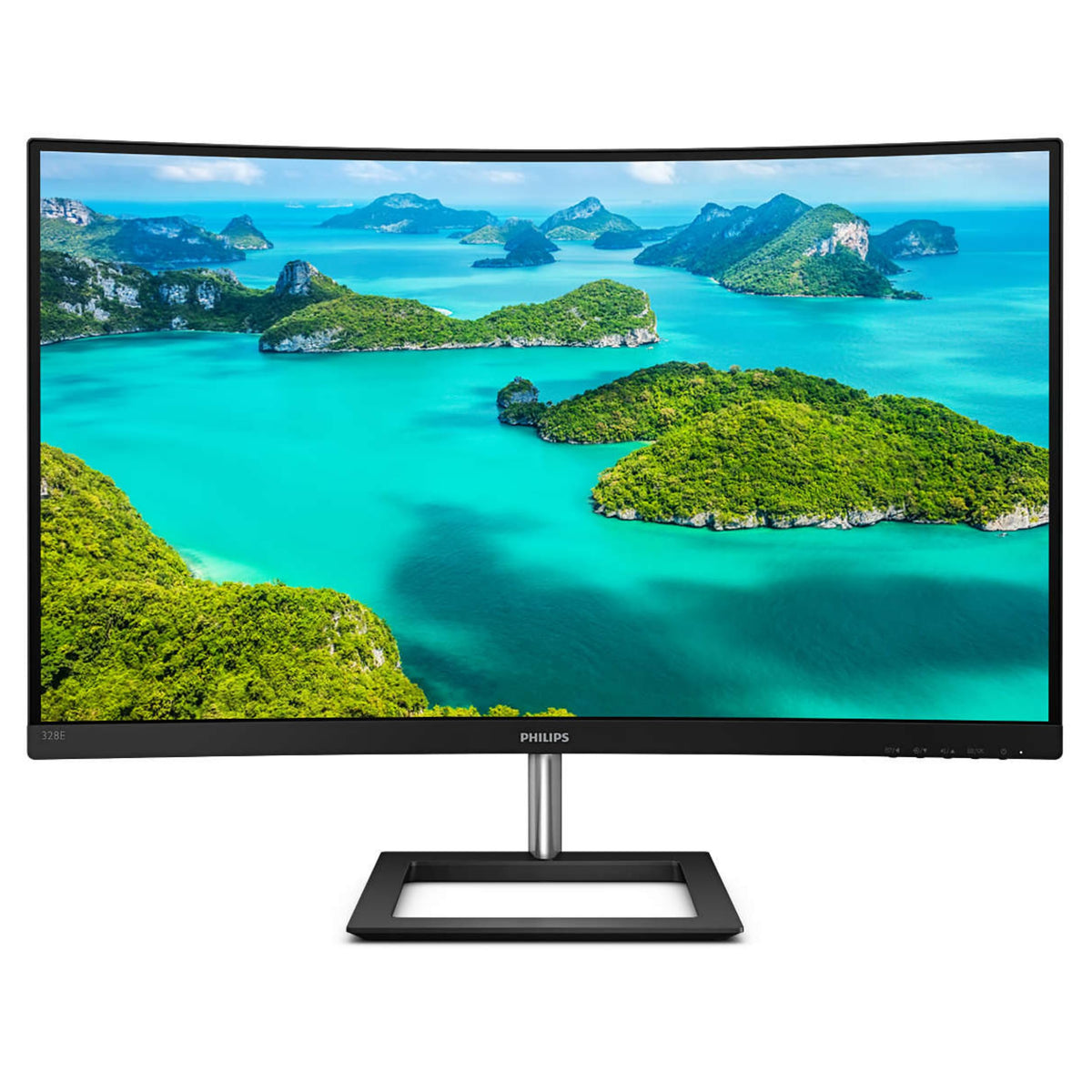 Philips 328E1CA - 32 inch UHD Curved Gaming Monitor, 60 Hz, 4ms, AdaptiveSync (3840x2160, HDMI 2.0, DisplayPort) black - 328E1CA/00