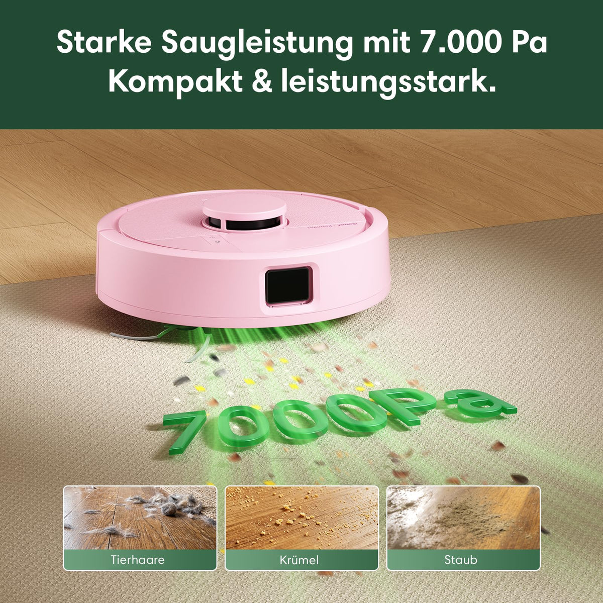 iRobot Roomba Mini aspirator robot cu funcție de ștergere, bază AutoEmpty, LiDAR - F155640