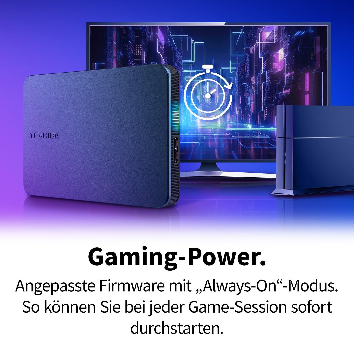 Toshiba Canvio Gaming 4TB