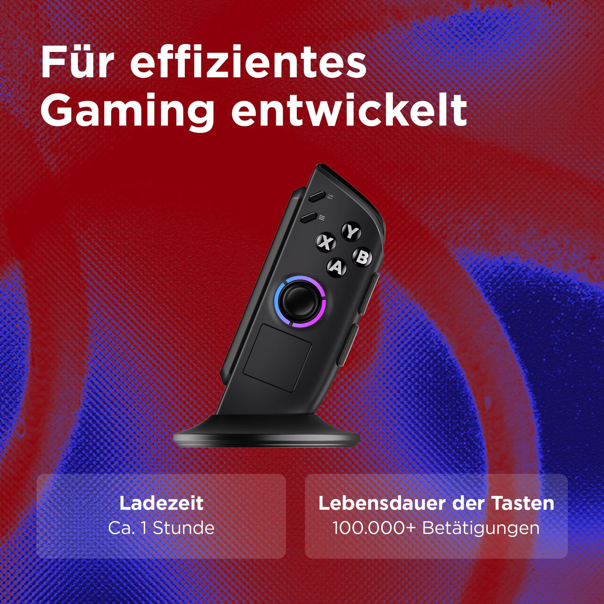 Lenovo Legion Go 2 Right Controller | compatible with Legion Go 1 and 2 | Hall effect joystick and triggers | 10 m range | black - GXH1T52710