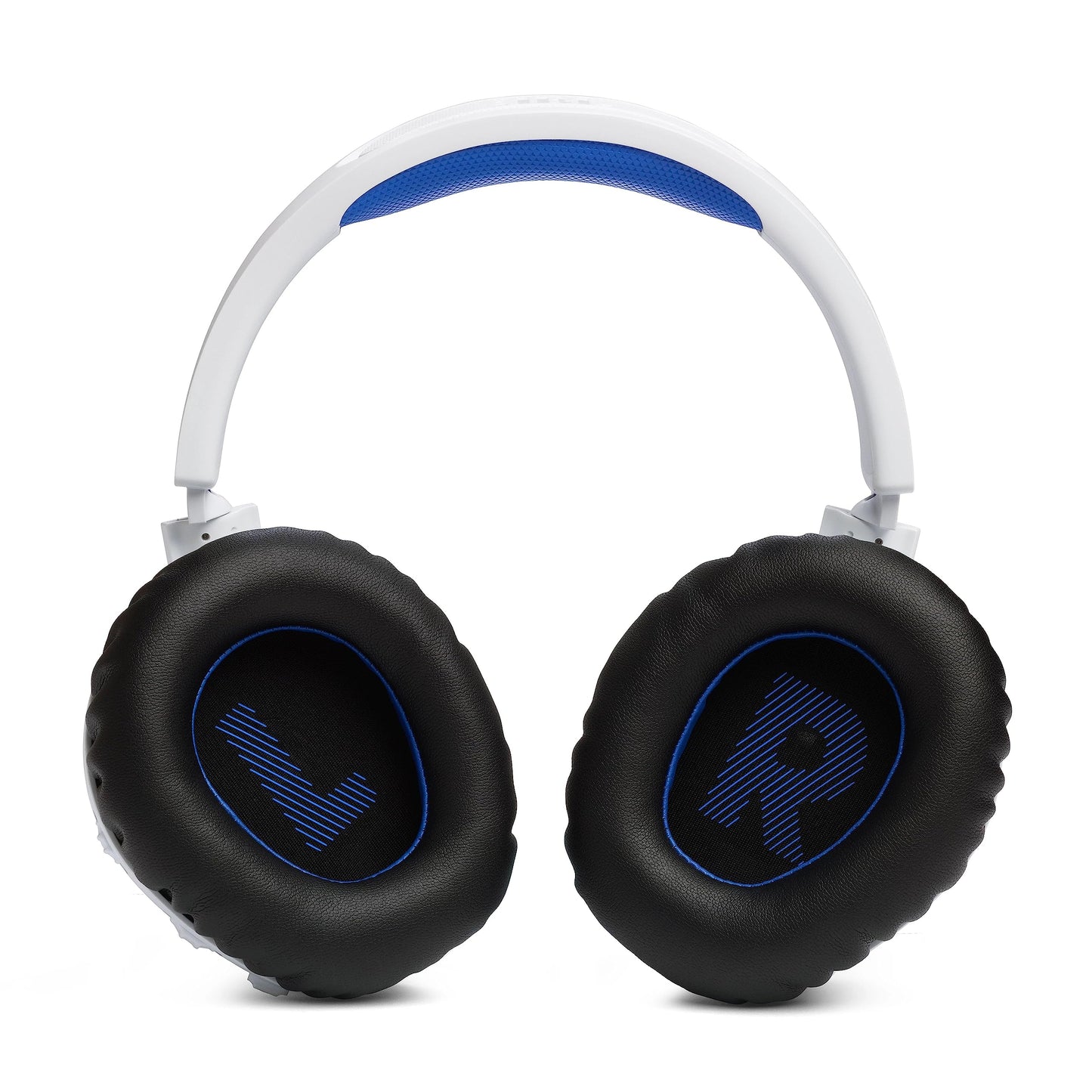 JBL Quantum 360P Over-Ear Gaming Headphones – For Playstation as well as PC, Mac and Nintendo Switch – With boom microphone and 22 hours of battery life – White - JBLQ360PWLWHTBLU
