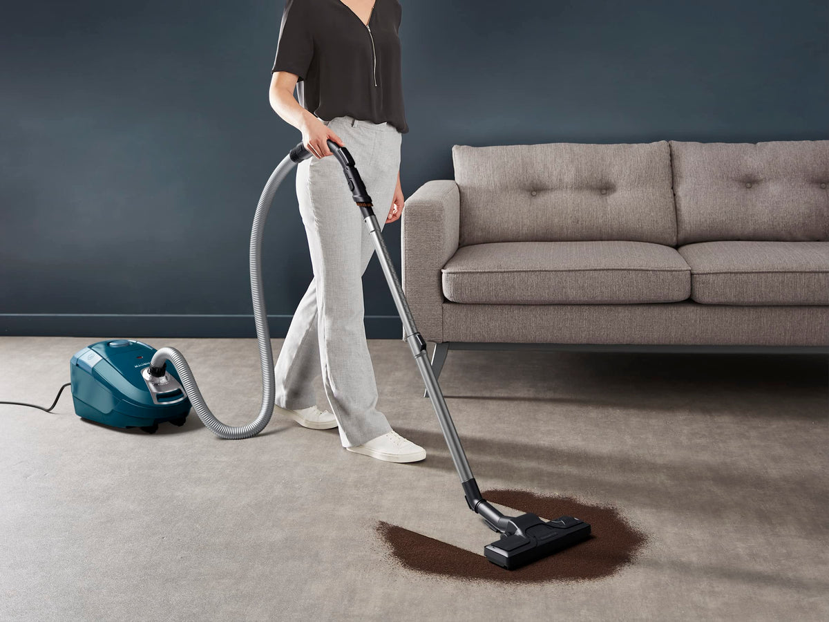 Rowenta Power XXL Bagged Vacuum Cleaner, including parquet nozzle, low energy consumption, motor power of up to 900 W, 4.5 l capacity, 12 m operating radius, 99 percent filtration, RO3143EA - RO3172EA