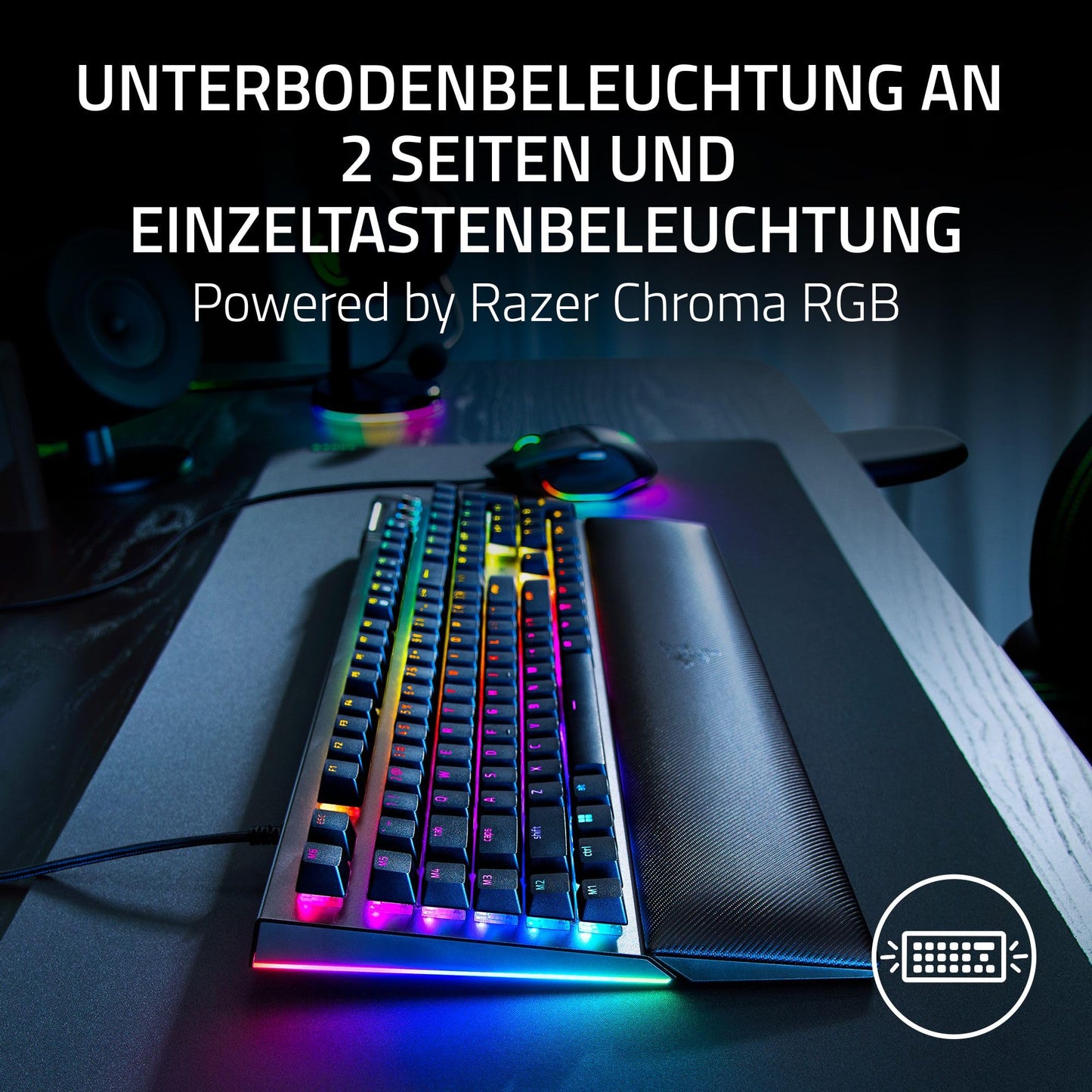 Razer BlackWidow V4 (Yellow Switch) - RZ03-04691800-R3M1