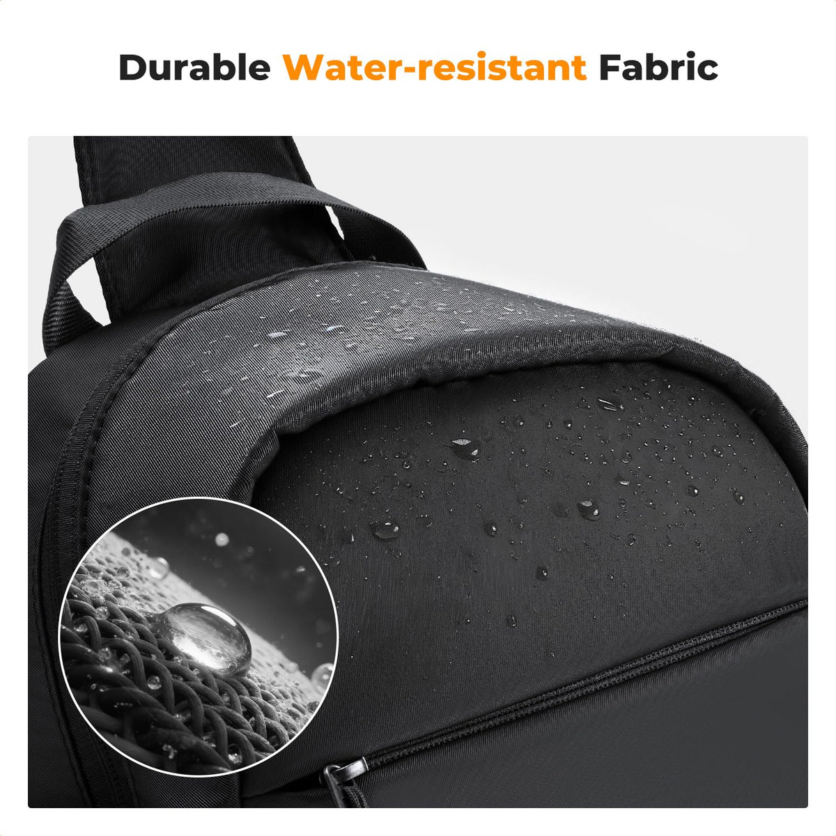 K&F CONCEPT Geantă pentru cameră, Geantă tip sling pentru cameră Rucsac foto mic - JPKF13.171US
