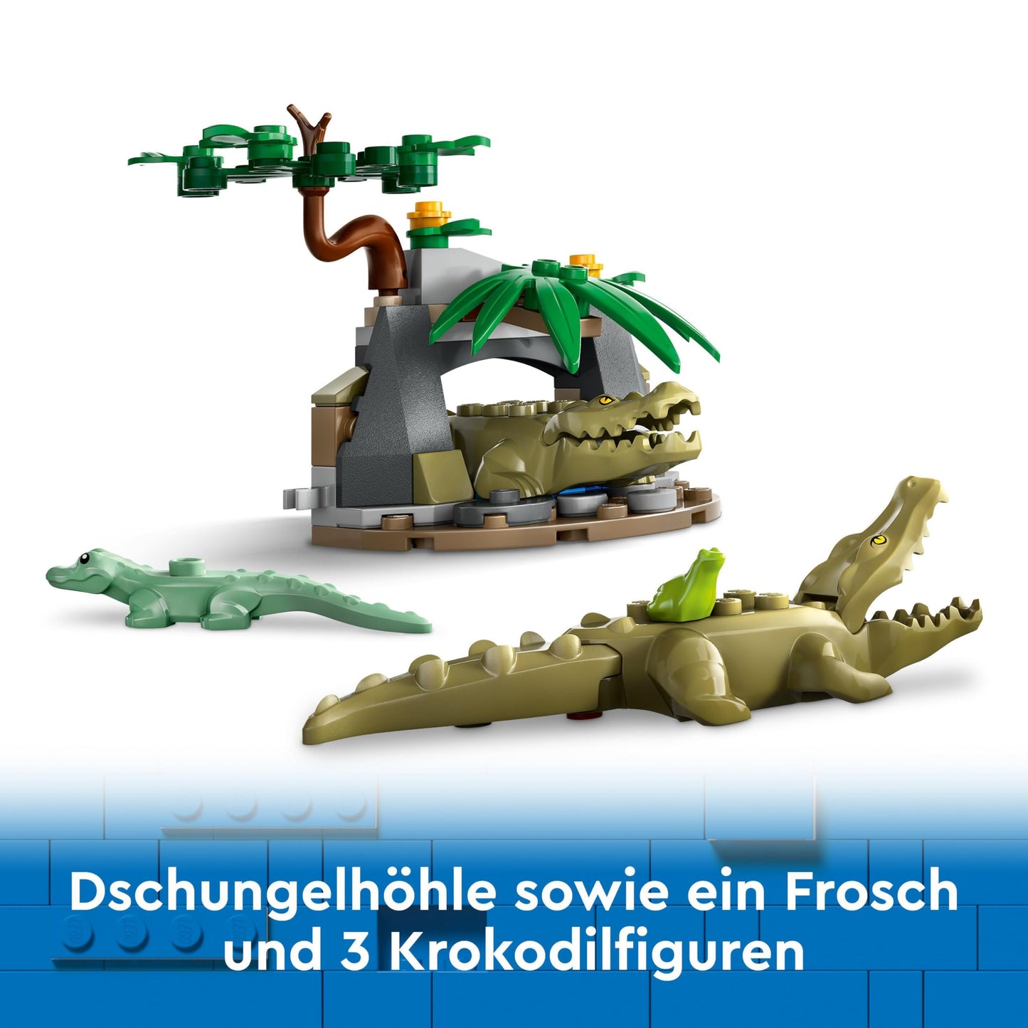LEGO City Jungle Explorer Seaplane Toy for Kids Jungle Toy with Minifigures Explorer Toy for Girls and Boys Ages 6 and Up 60425